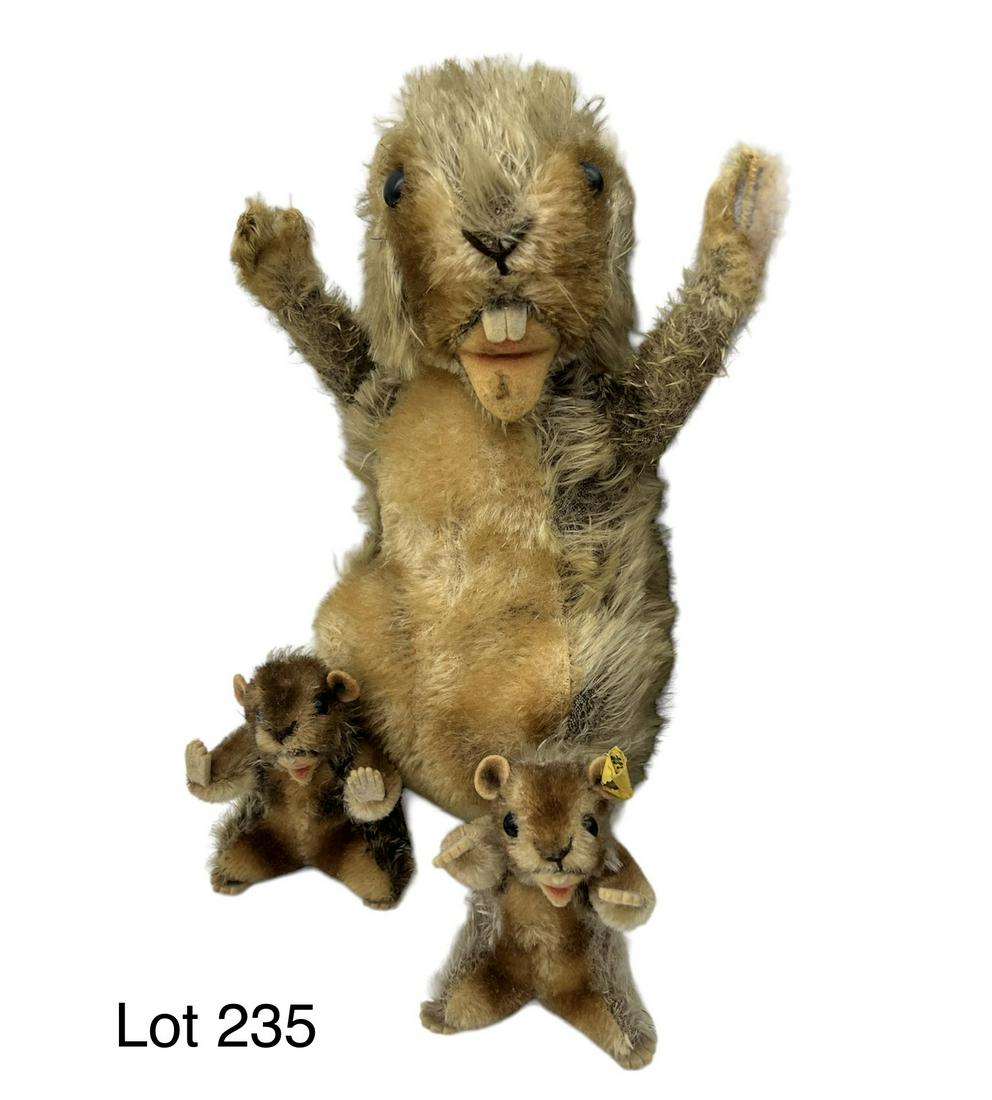 Lot of Steiff Mohair Beavers (1 of 6)