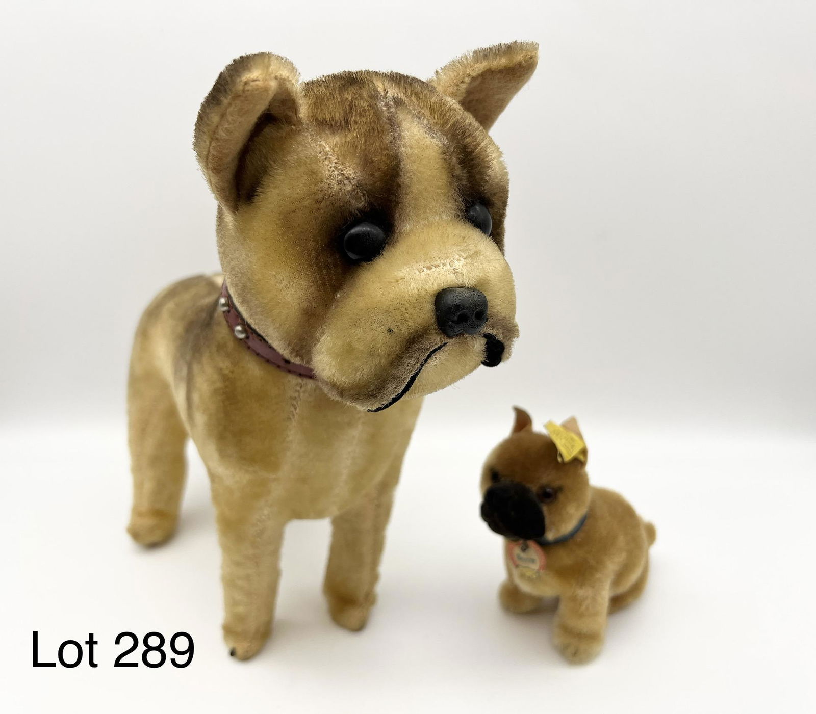Duo of Steiff Mohair Dogs (1 of 7)