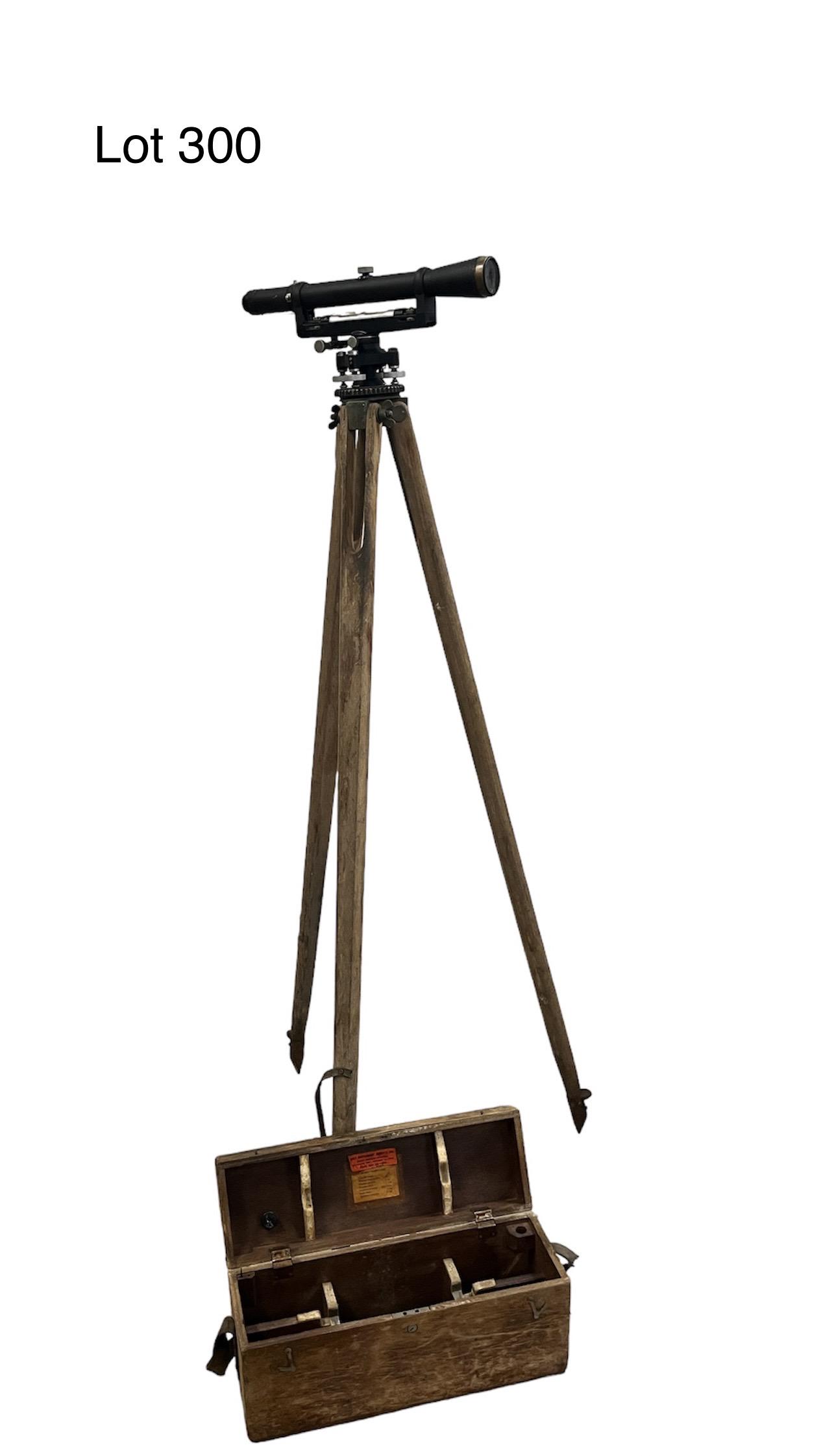 Vintage Leitz Model 180 Surveying Telescope (1 of 9)