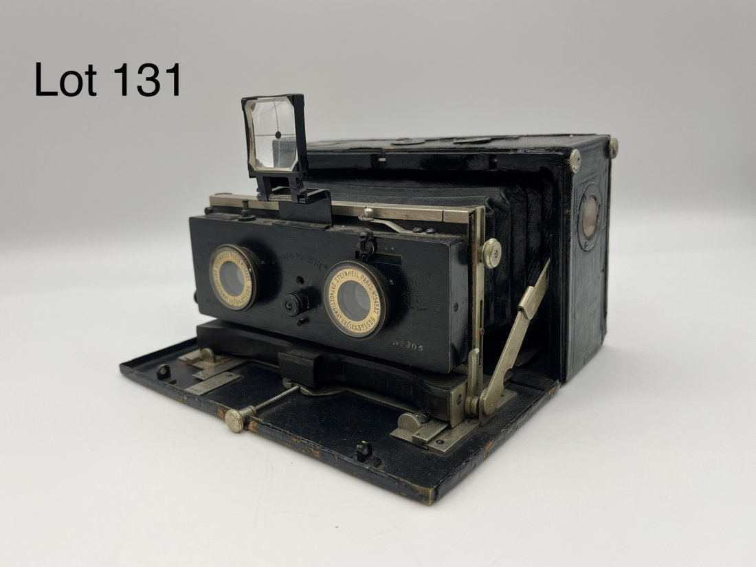 Antique Stereo Pochette Plate Camera (1 of 7)