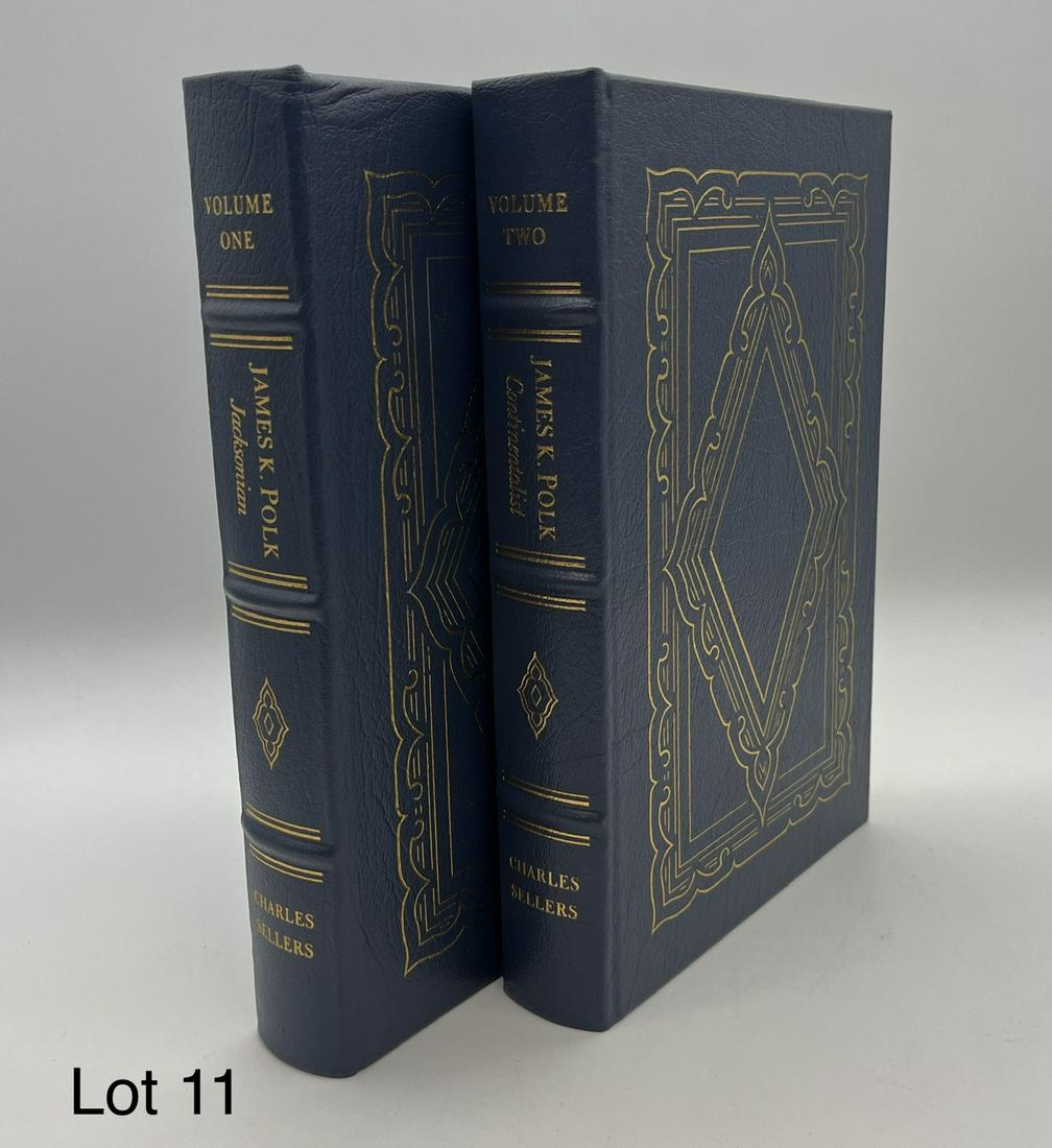 Easton Press James K. Polk: Jacksonian, Constitutionalist Two-Volume Set by Charles Sellers (1 of 6)