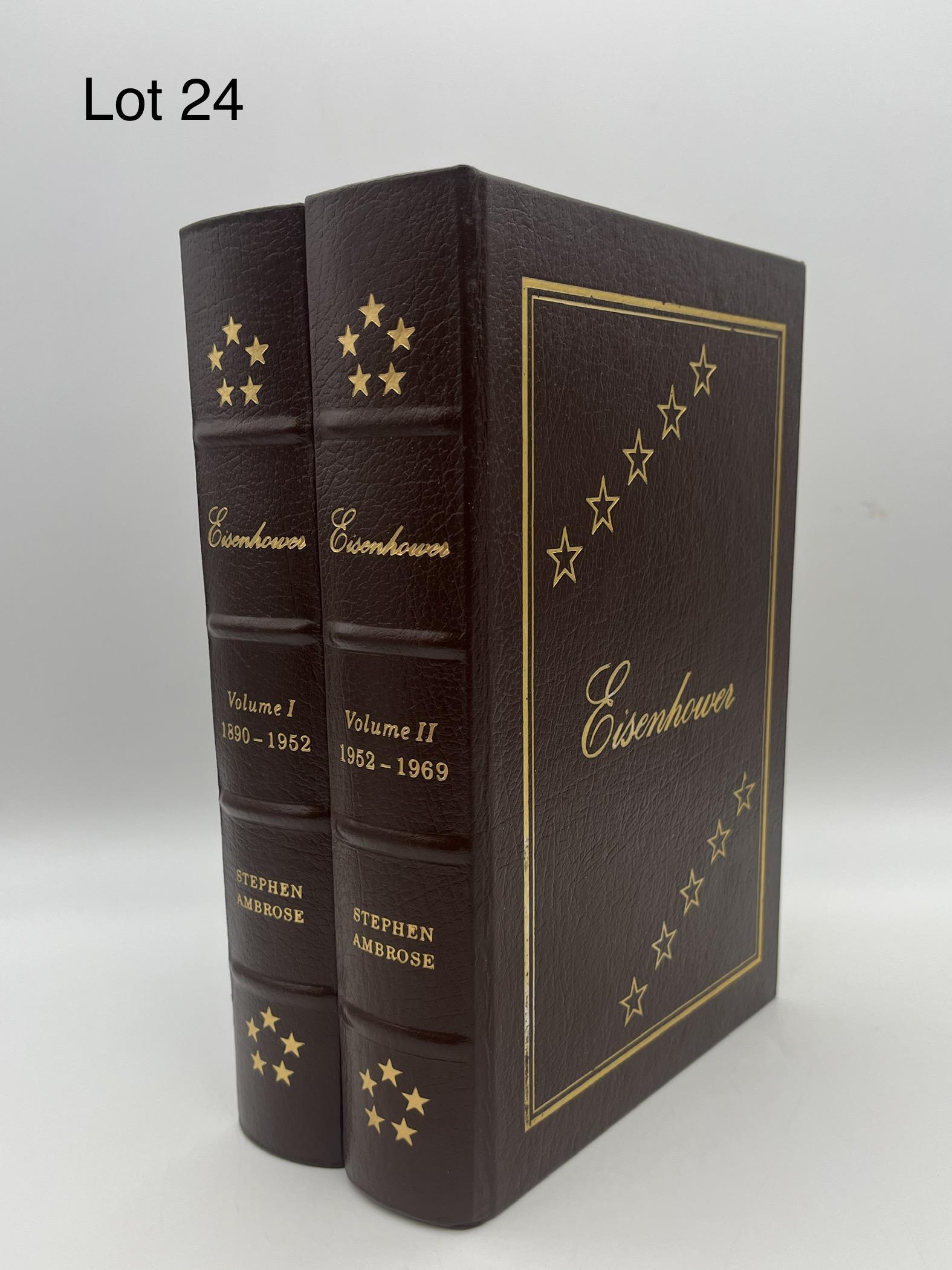 Easton Press Two-Volume Eisenhower by Stephen E. Ambrose (1 of 8)