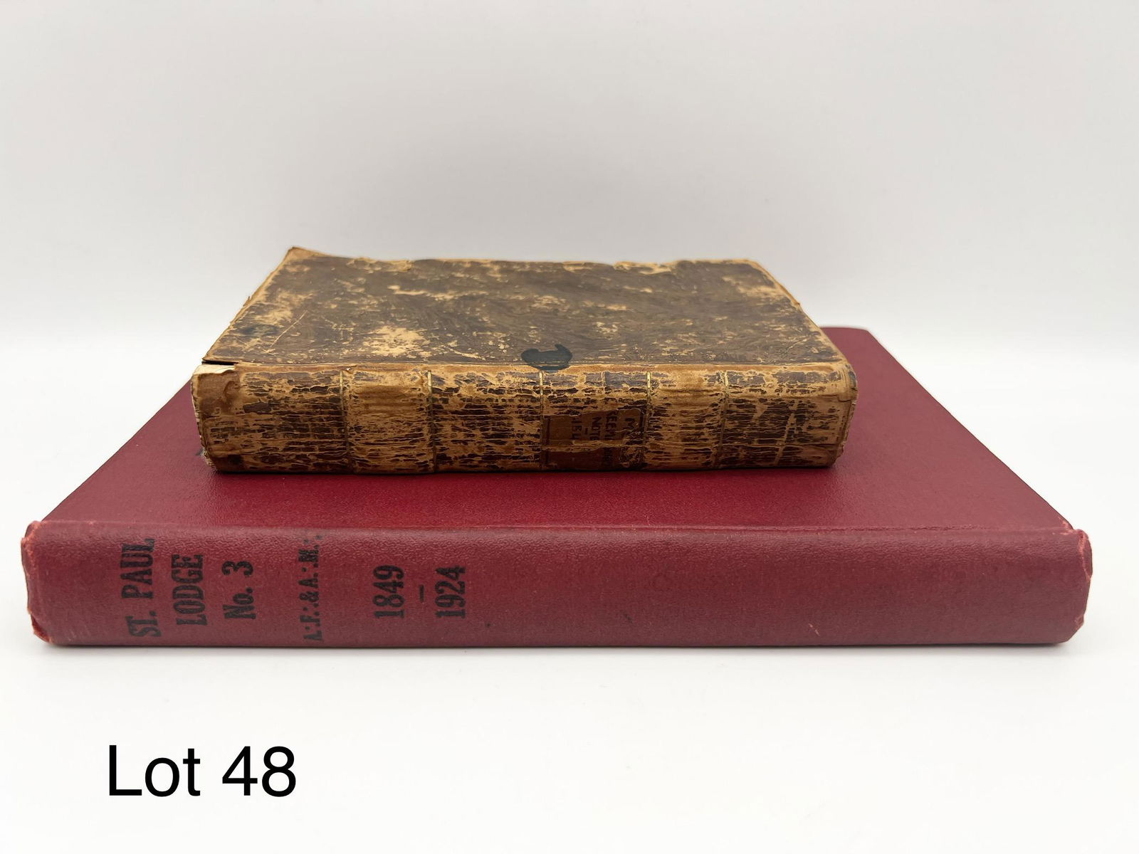 Lot of Antique Freemason Books (1 of 12)