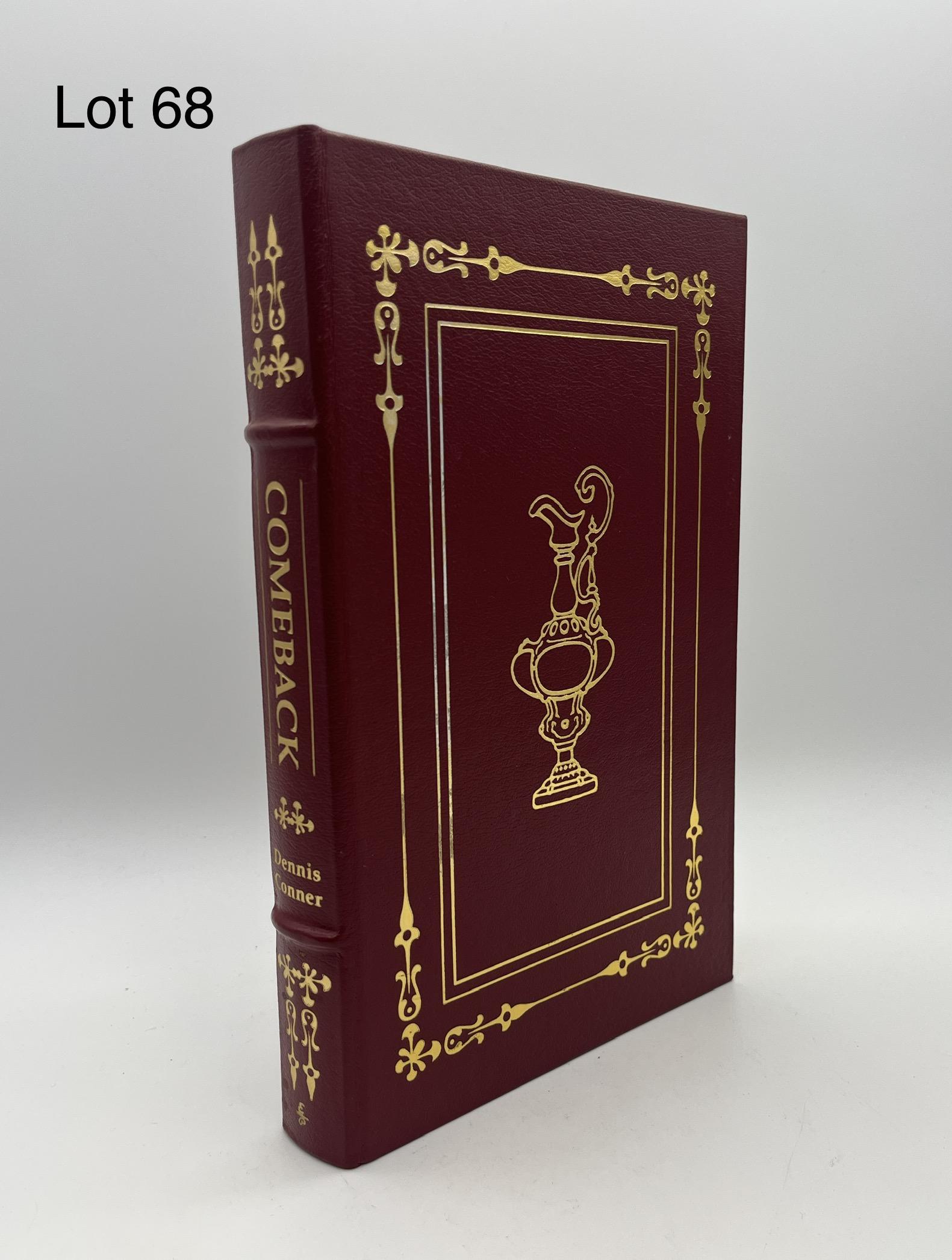 Signed Easton Press Publication of Comeback: My Race for The America's Cup by Dennis Conner (b. (1 of 6)