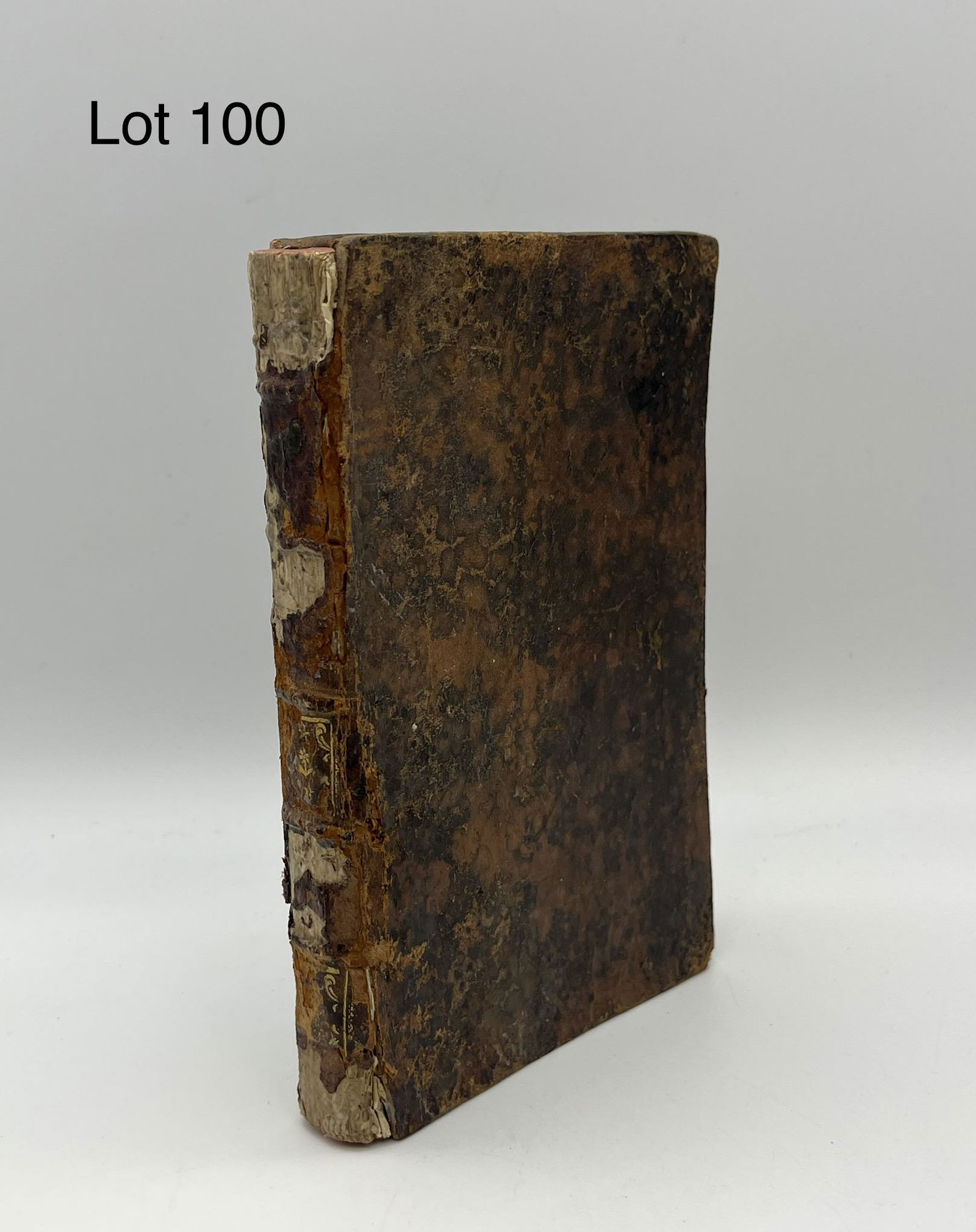 18th Century Handwritten Book on Metaphysical History (1 of 12)