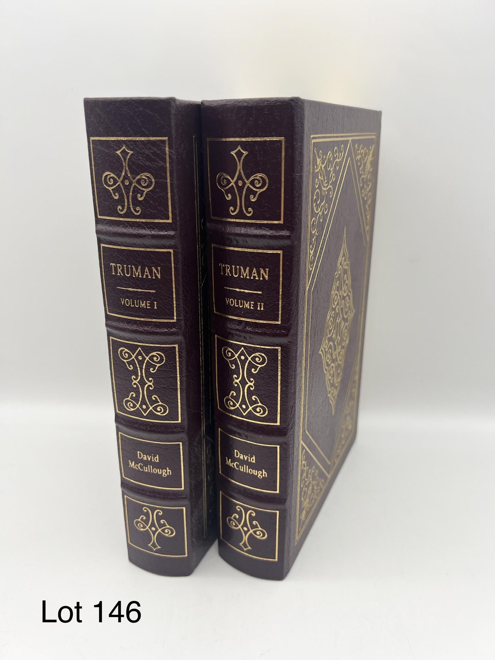 Easton Press, collectors edition, two volume set of "Truman" by David McCullough (1 of 9)
