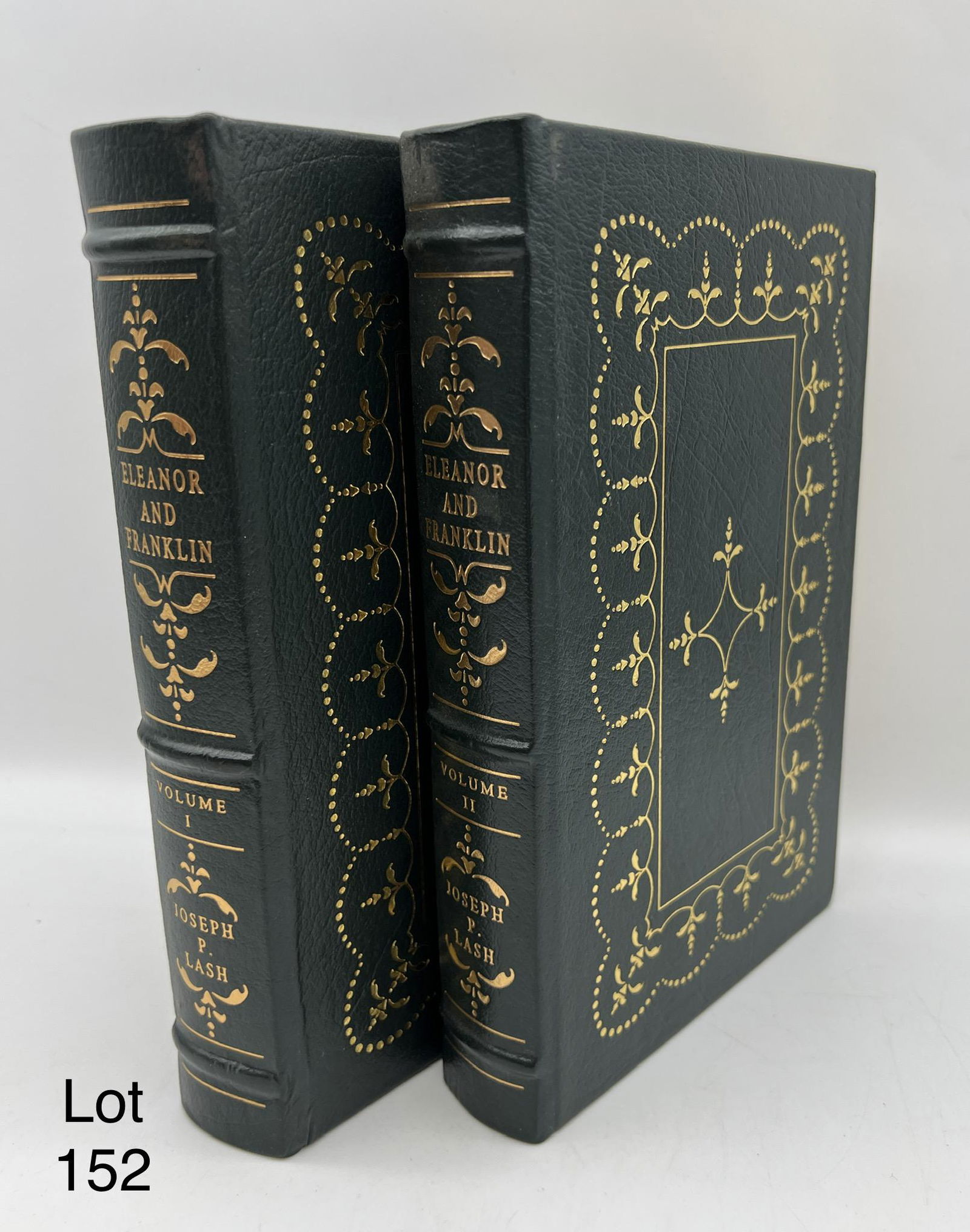 Easton Press, collectors edition, two volume set of "Eleanor And Franklin" (1 of 9)