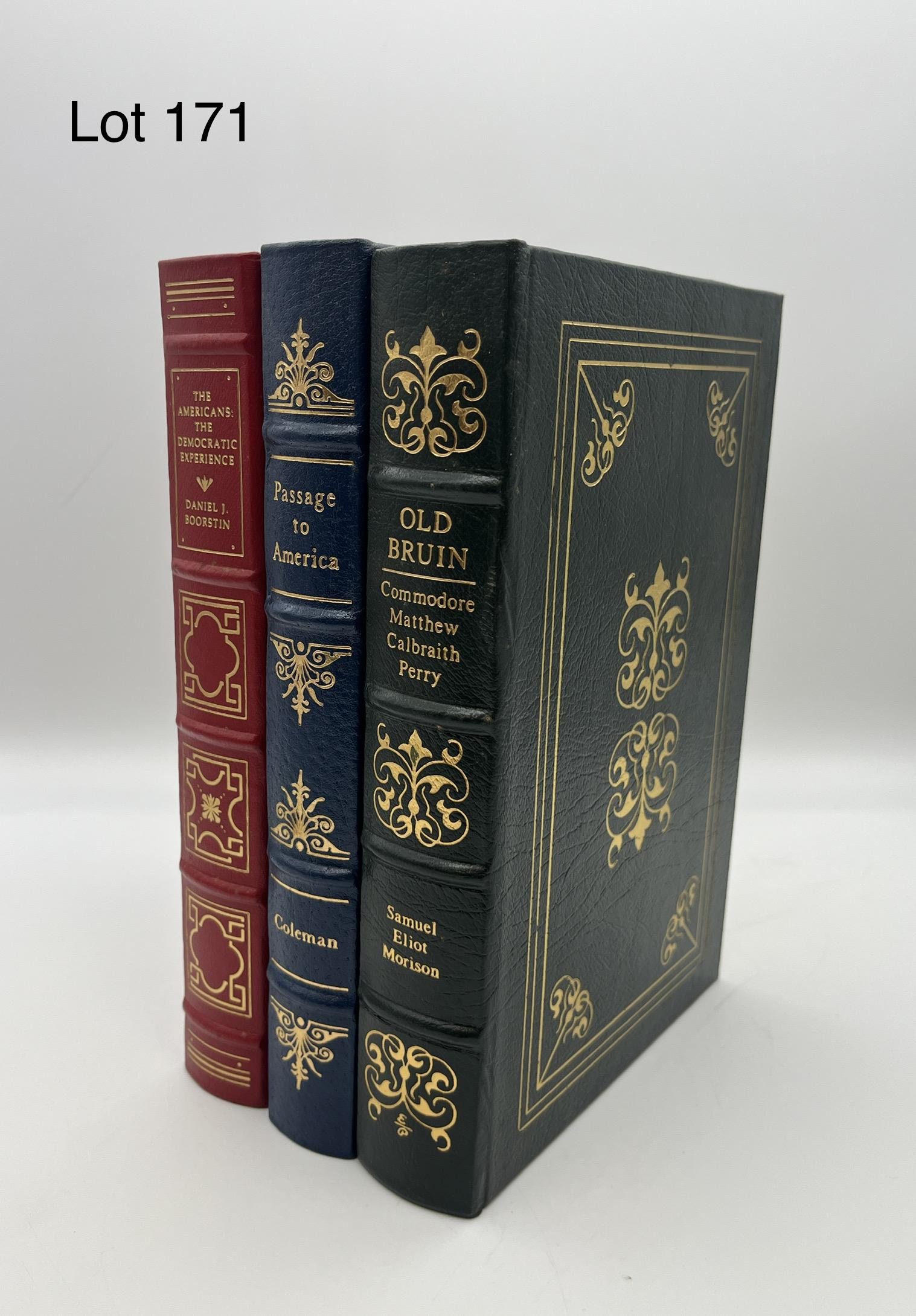 Lot of Easton Press American History Books (1 of 10)