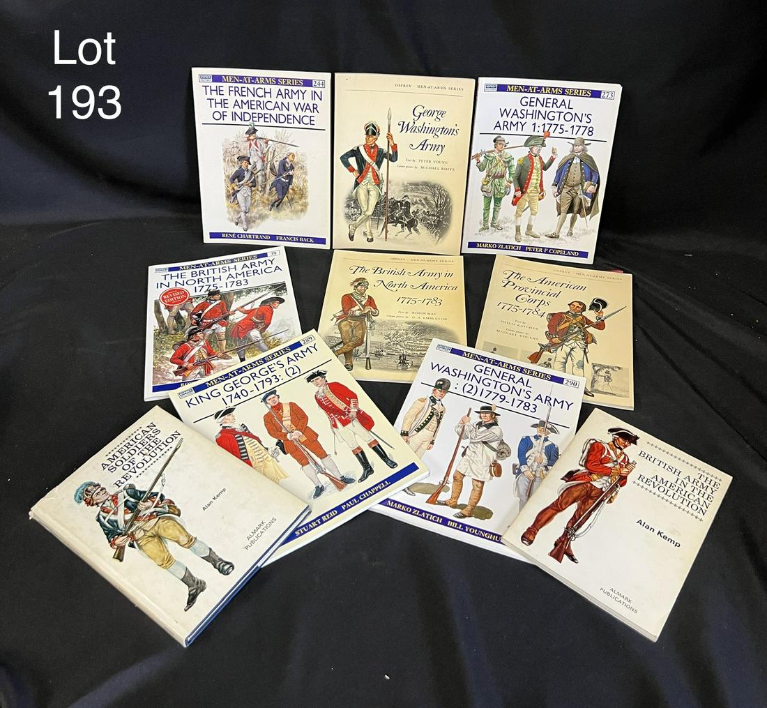 Lot Of 10 Books Related To American Revolutionary War Era (1 of 11)