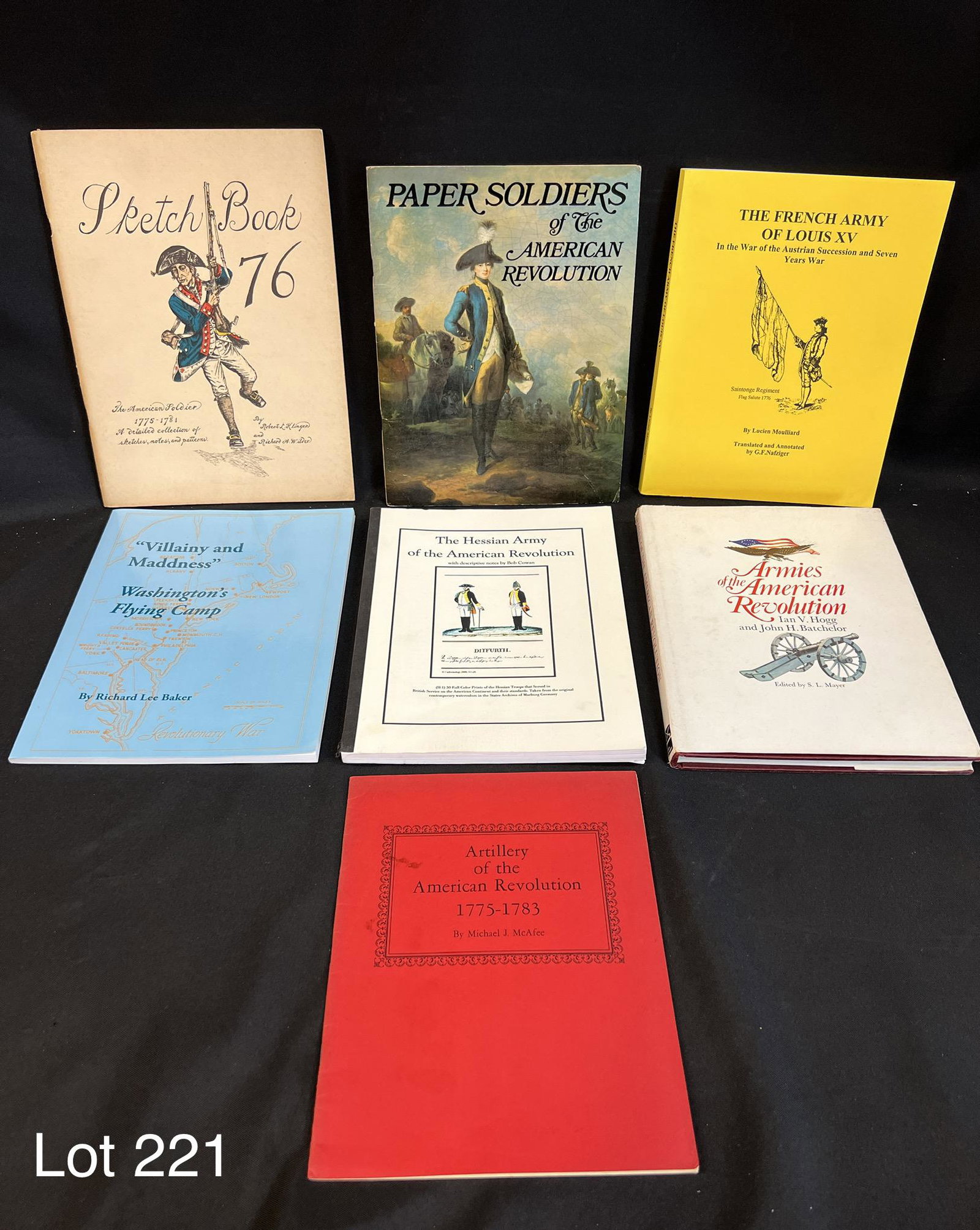 Lot Of 7 Publications Related To The American Revolution (1 of 8)