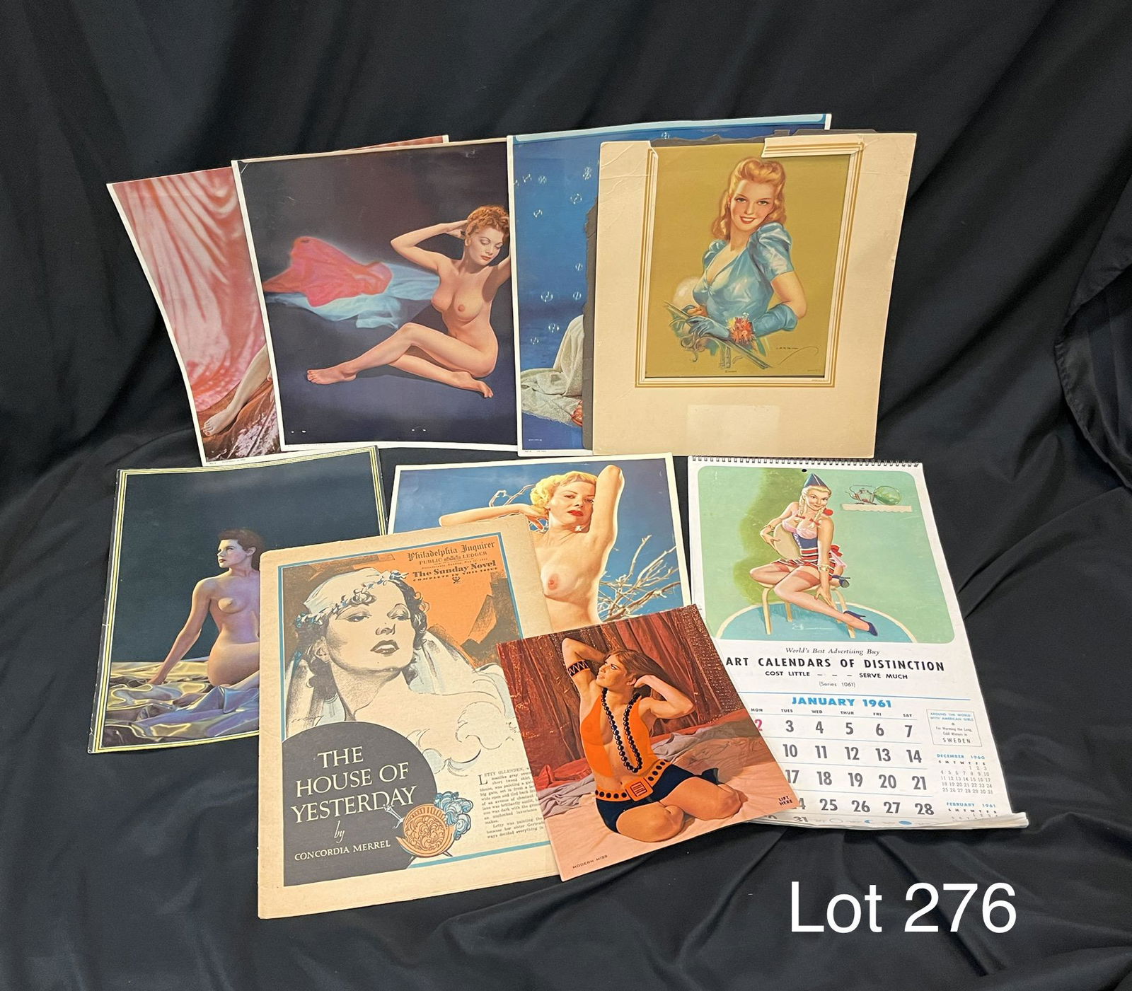 Mixed Lot of Pin-up Art and More (1 of 20)