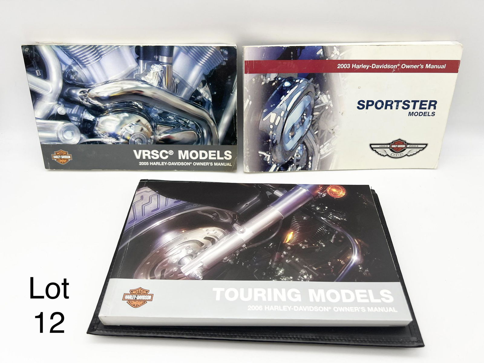 Collection of Early 2000s Harley-Davidson Owner's Manuals (1 of 7)
