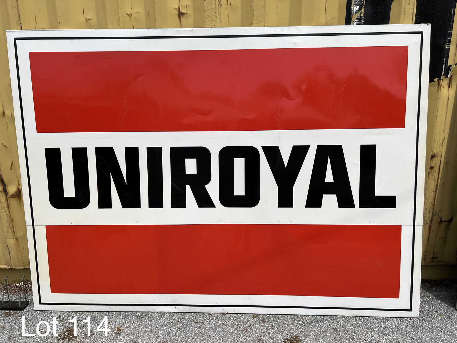Vintage Metal Uniroyal Sign (1 of 6)