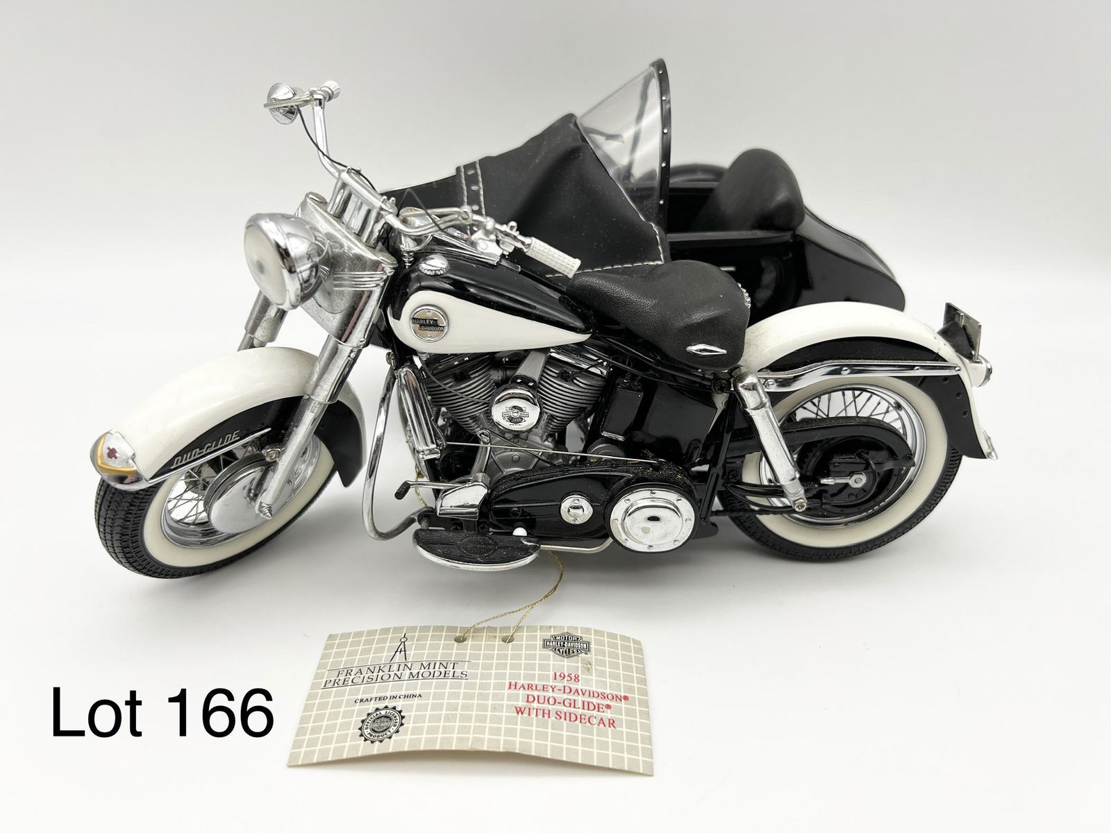 Franklin Mint Limited Edition 1958 Harley Davidson Duo Glide