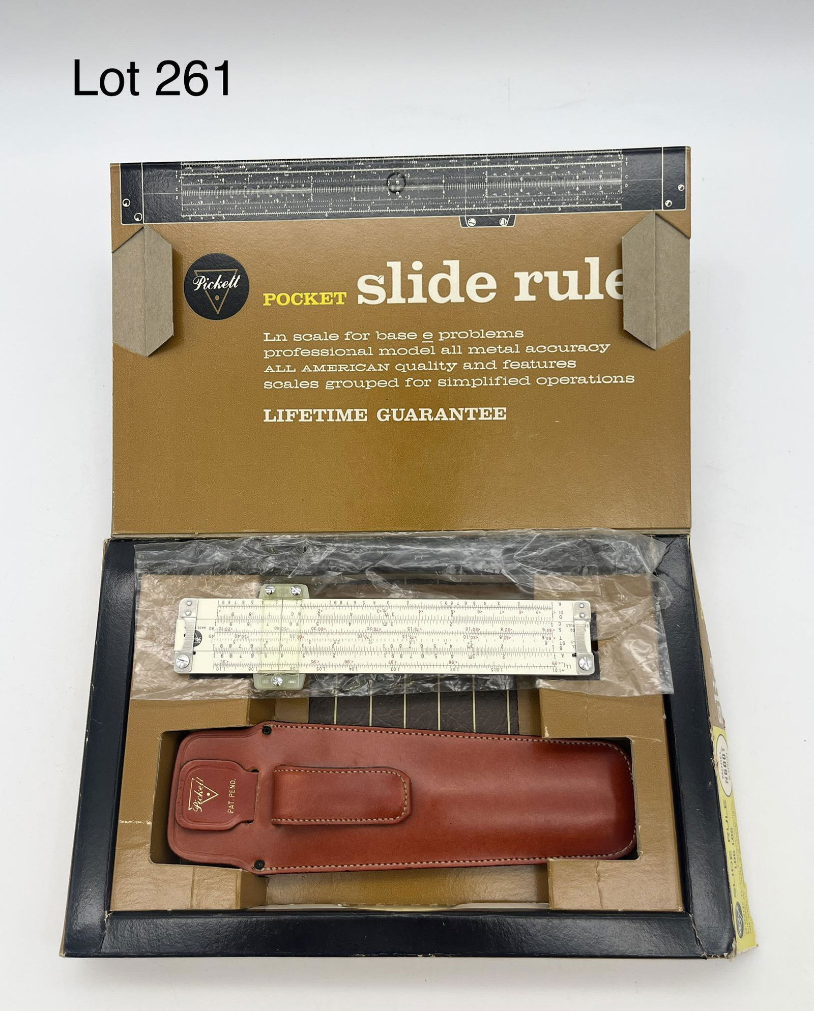 Vintage Pickett Model N600T Slide Rule (1 of 6)