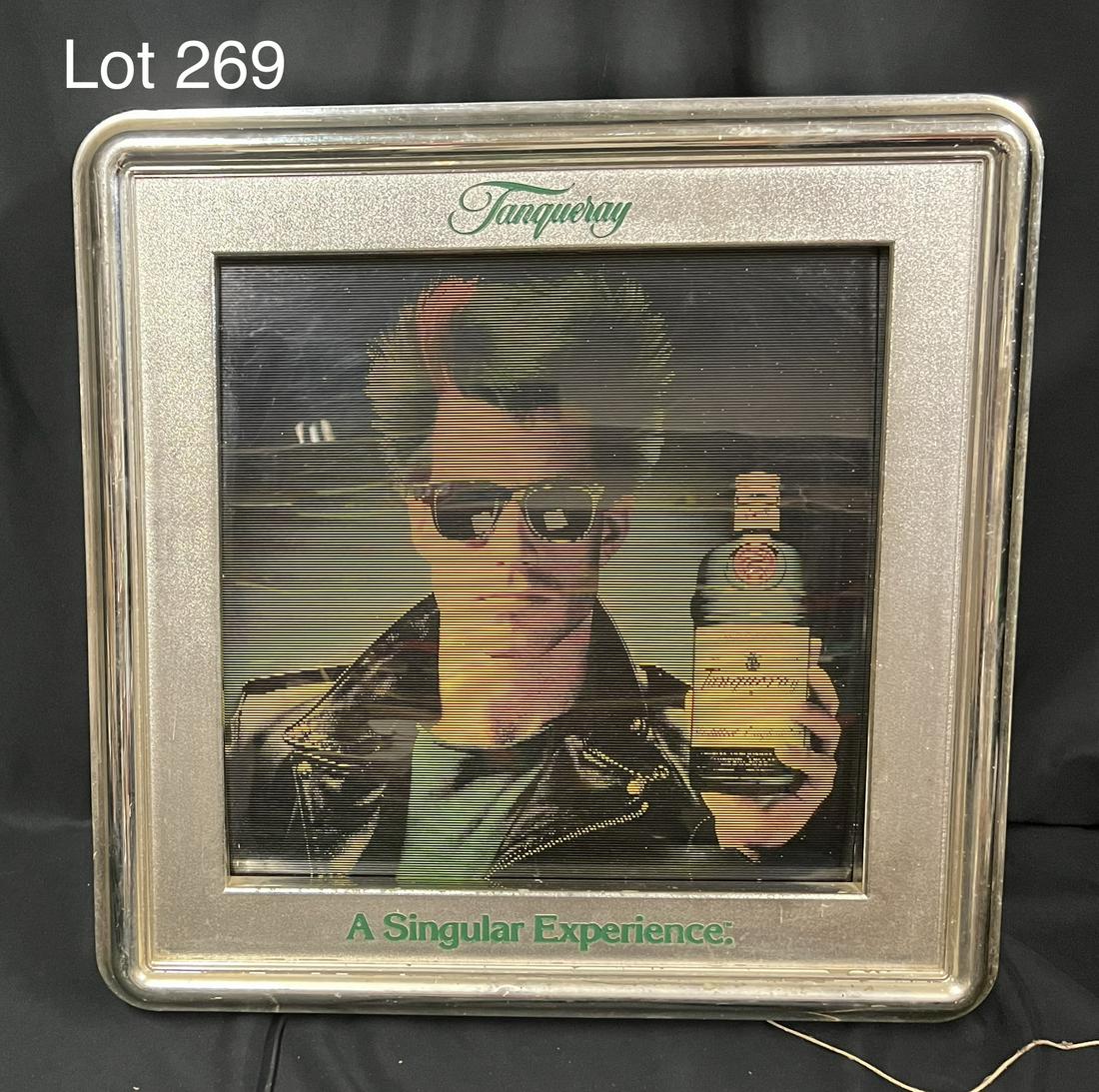 Vintage Tanqueray Gin Bar Display Sign (1 of 8)