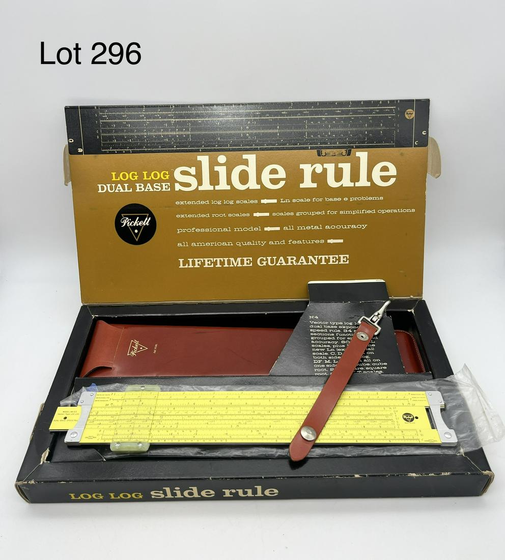Near Mint Pickett N4-ES Slide Rule (1 of 5)