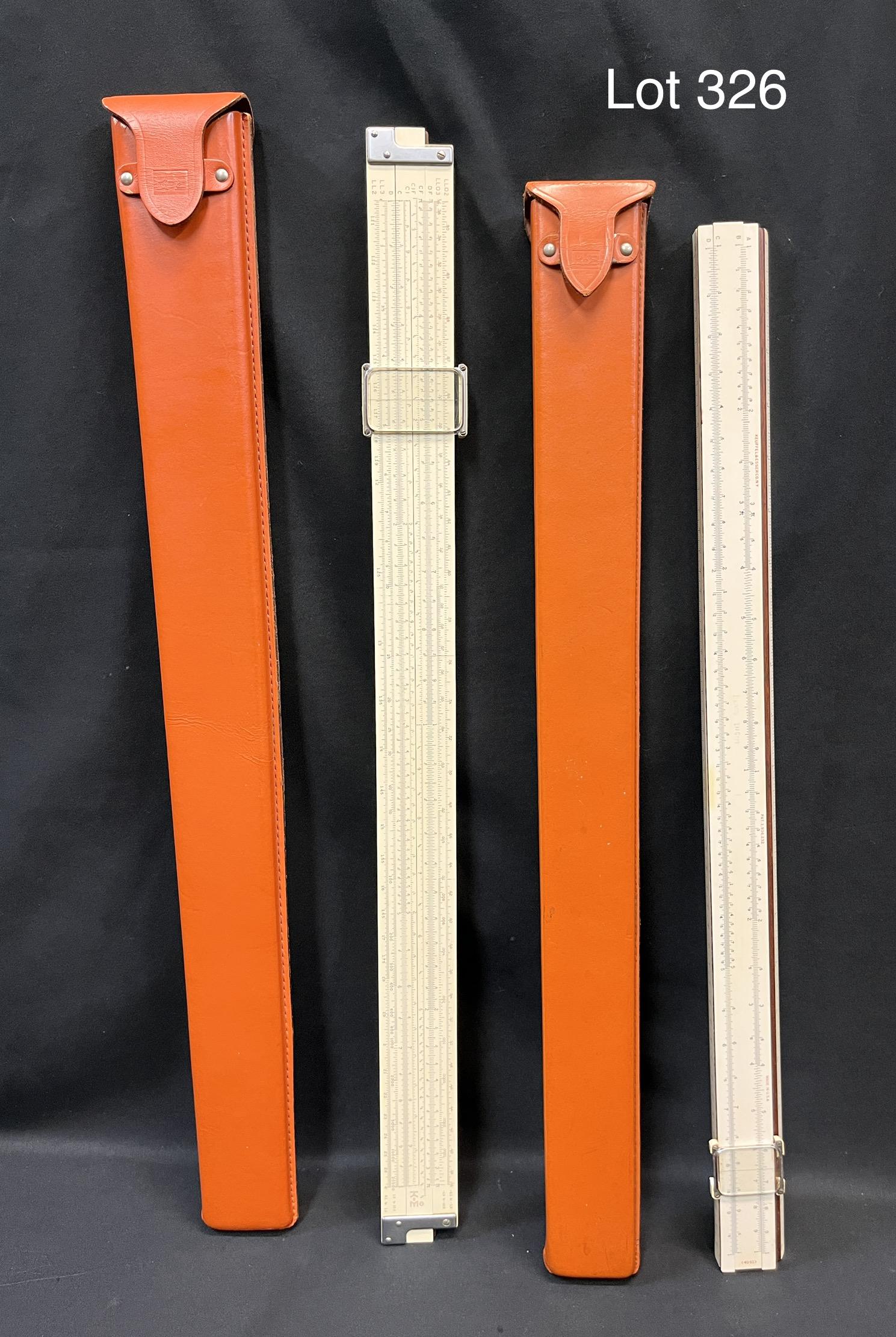 Duo of Vintage K&E Slide Rules (1 of 10)