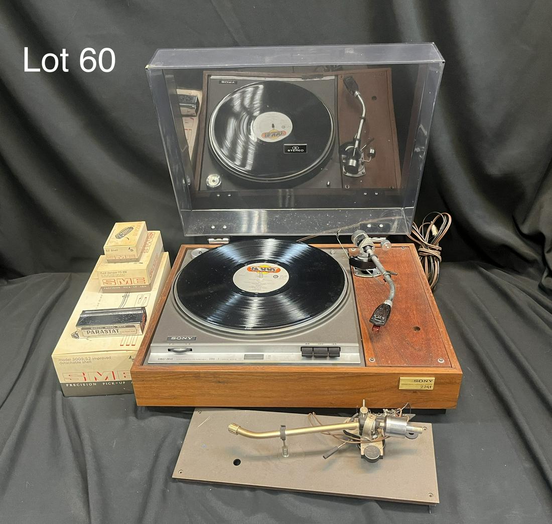 Rare Sony PS-2511 Direct Drive Turntable with SME Pickup Arm (1 of 16)