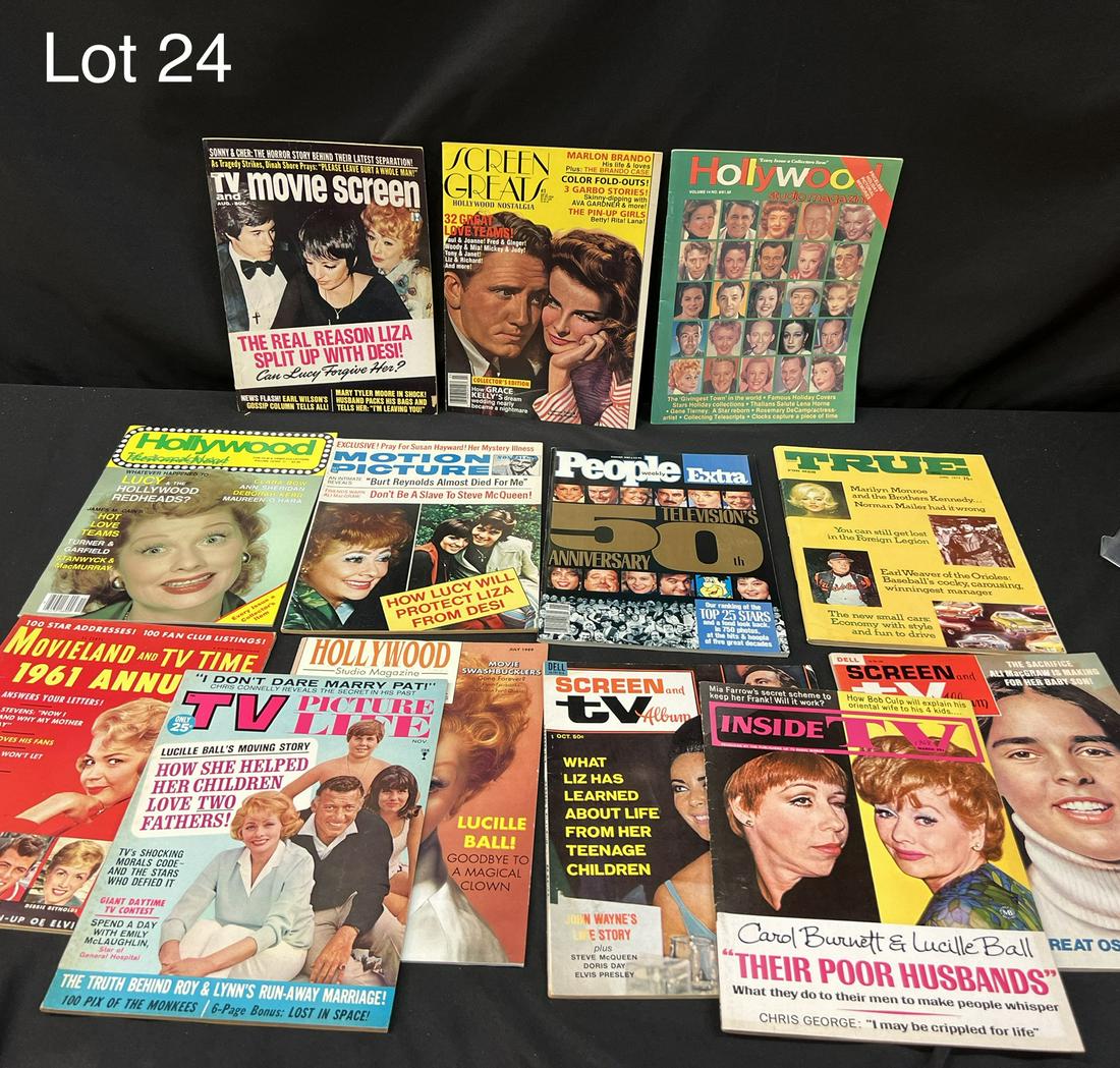 Lot of Celebrity Magazines from the 60s-80s (1 of 7)