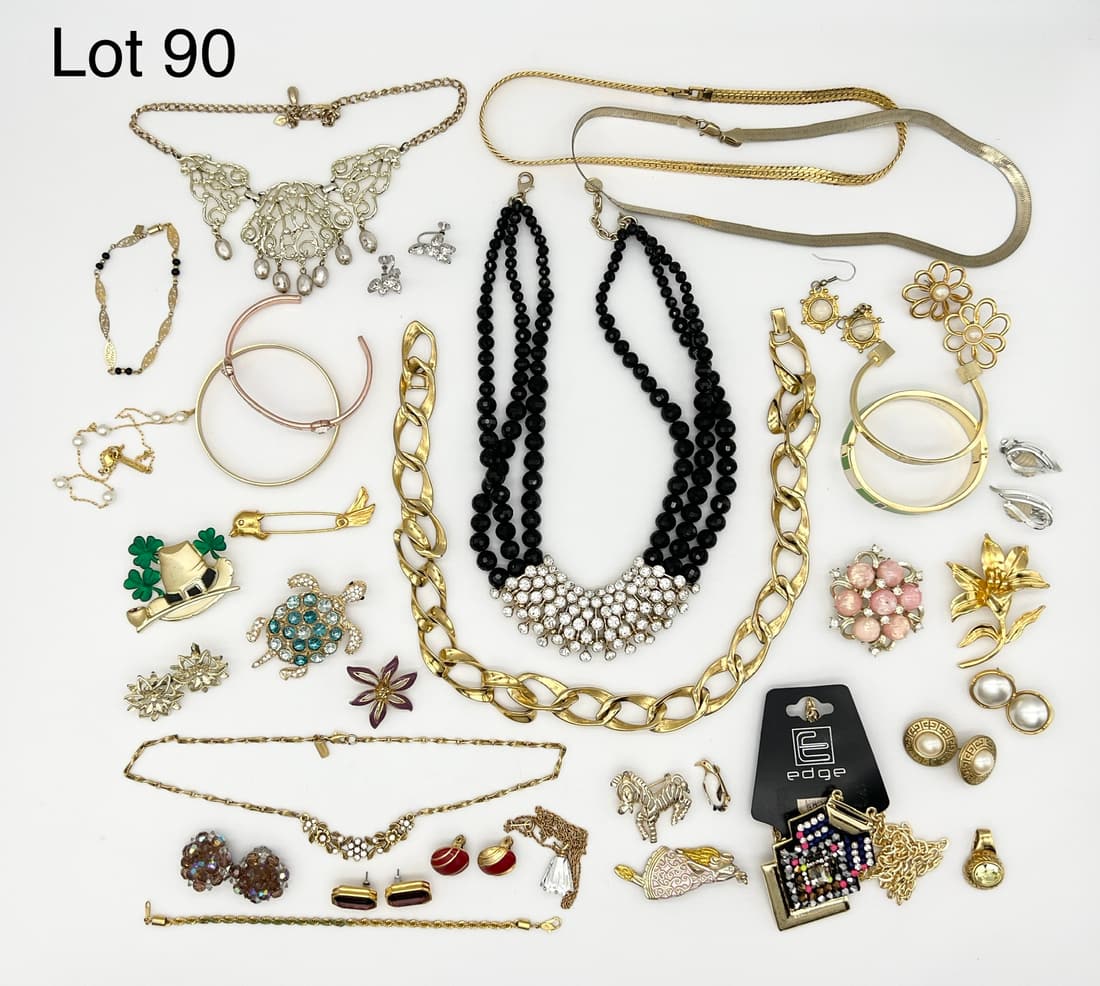Selection of Signed Costume Jewelry (1 of 10)