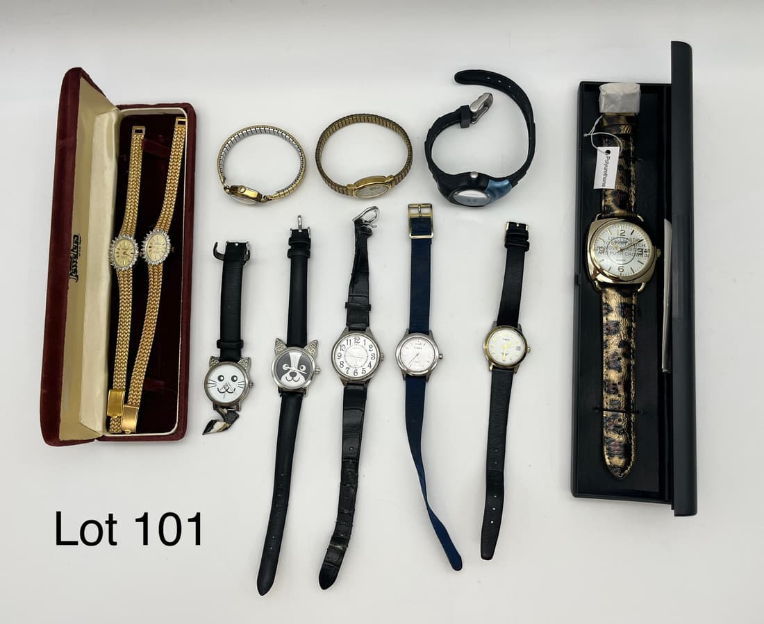 Mixed Lot of Wrist Watches (1 of 9)
