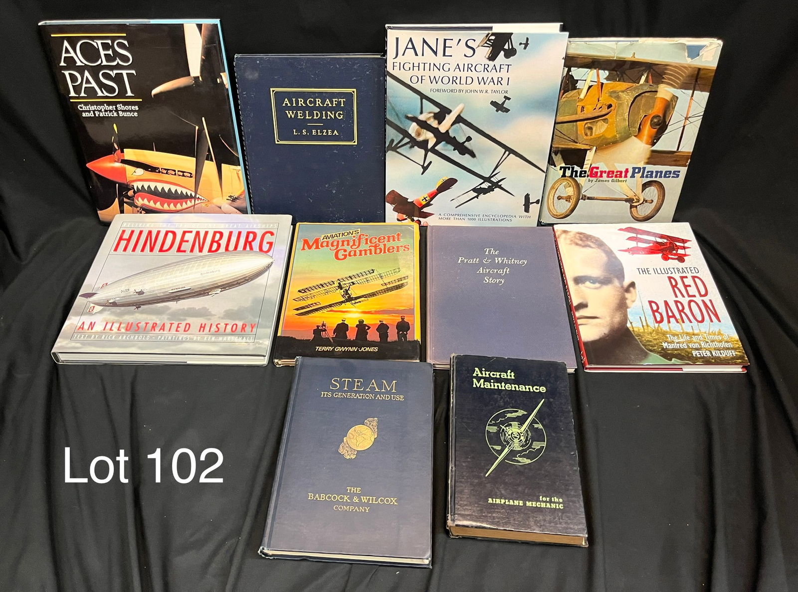 Mixed Collection of Books on Aviation (1 of 9)