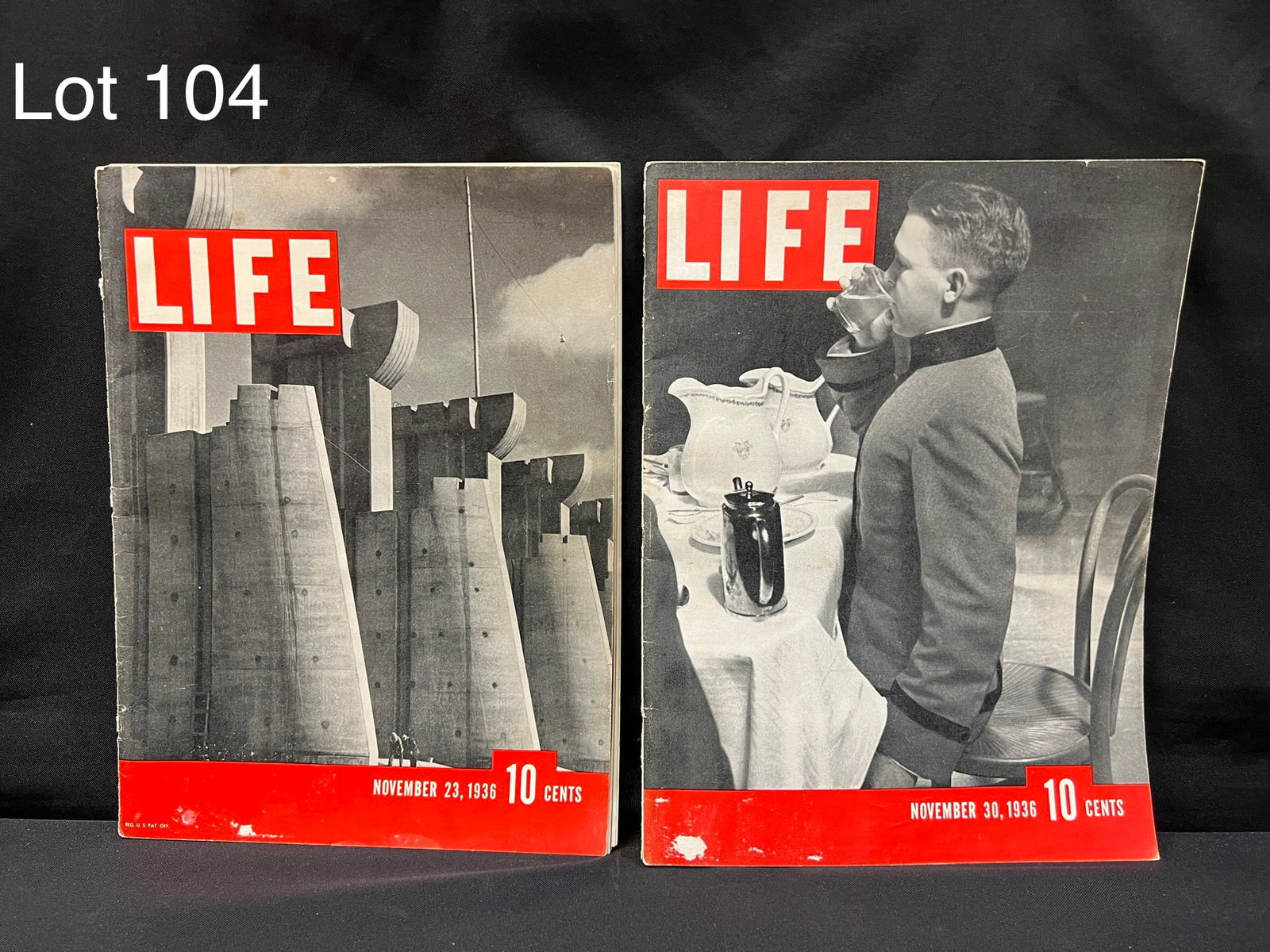 First and Second Issue of Life Magazine (1 of 13)
