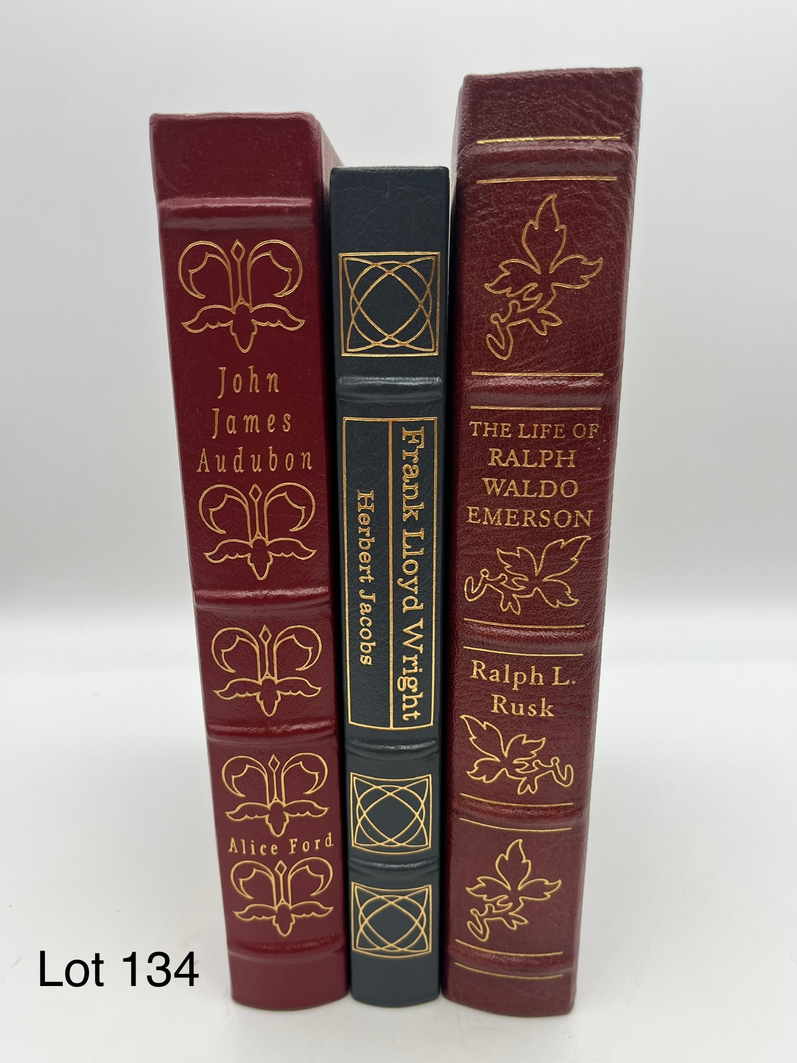 Lot of Easton Press Biographies for American Visionaries (1 of 8)