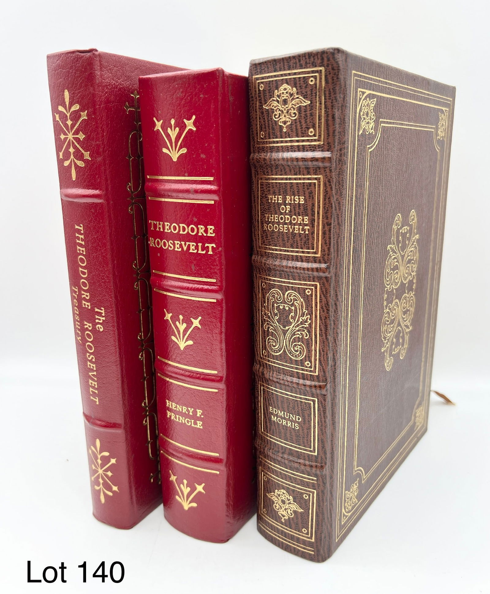 Trio of Easton Press Books About Theodore Roosevelt (1 of 14)