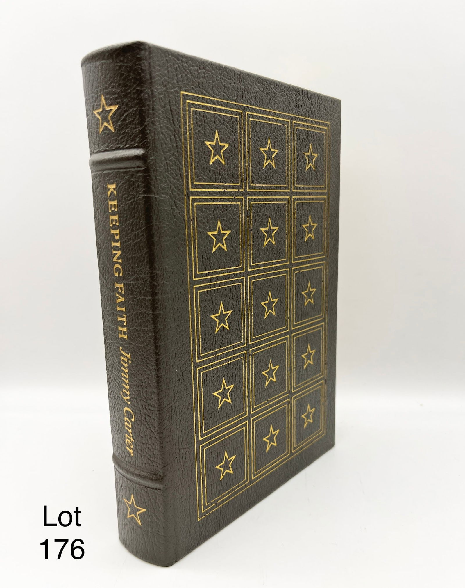 Signed Collector's Edition Easton Press "Keeping Faith" by Jimmy Carter (1 of 10)