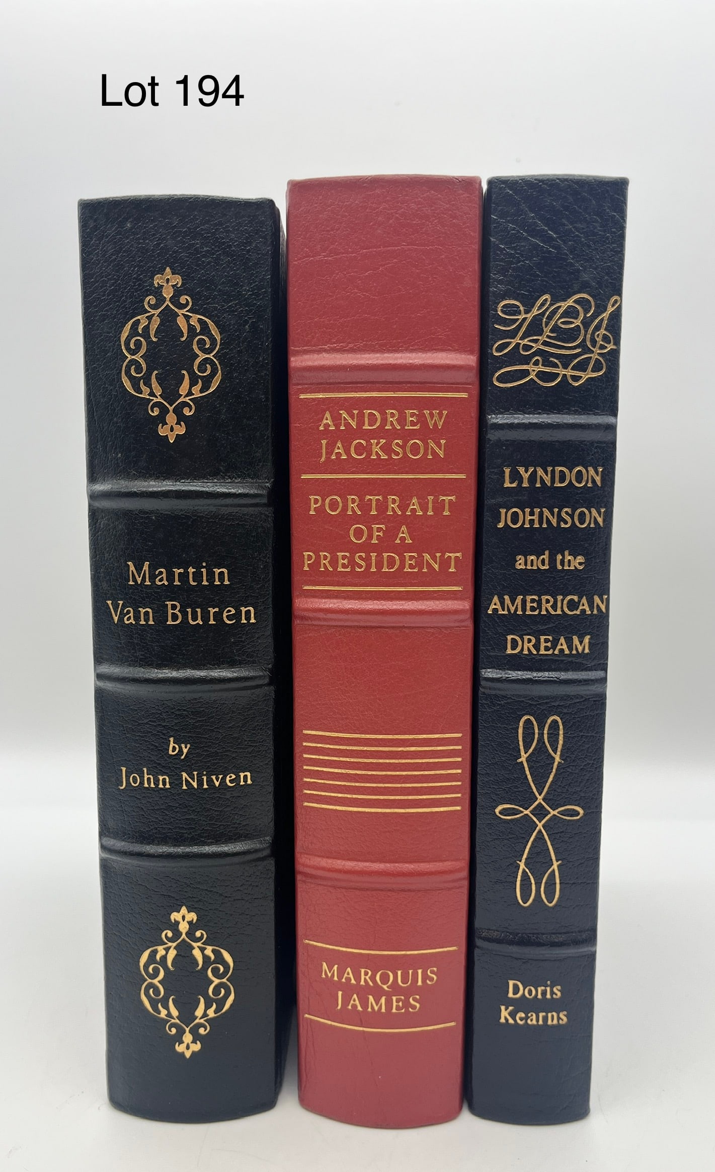 Trio of Easton Press Books on U.S. Presidents (1 of 10)
