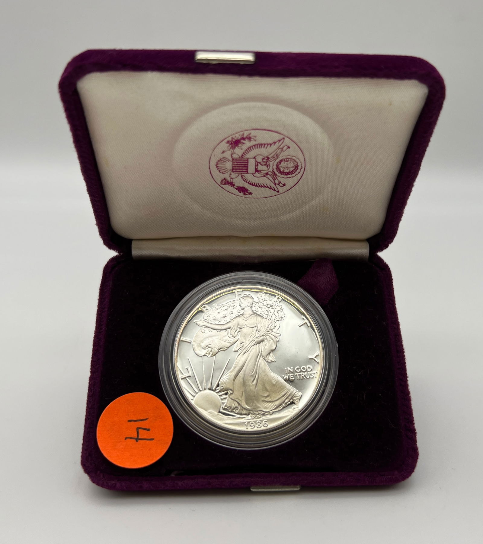 1986 American Silver Eagle (1 of 2)