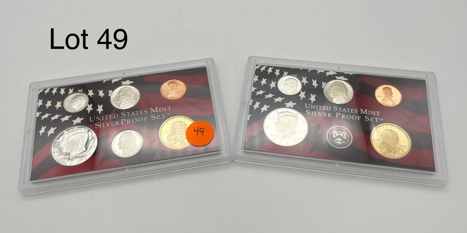 2004 and 2003 Silver Proof Set (1 of 4)