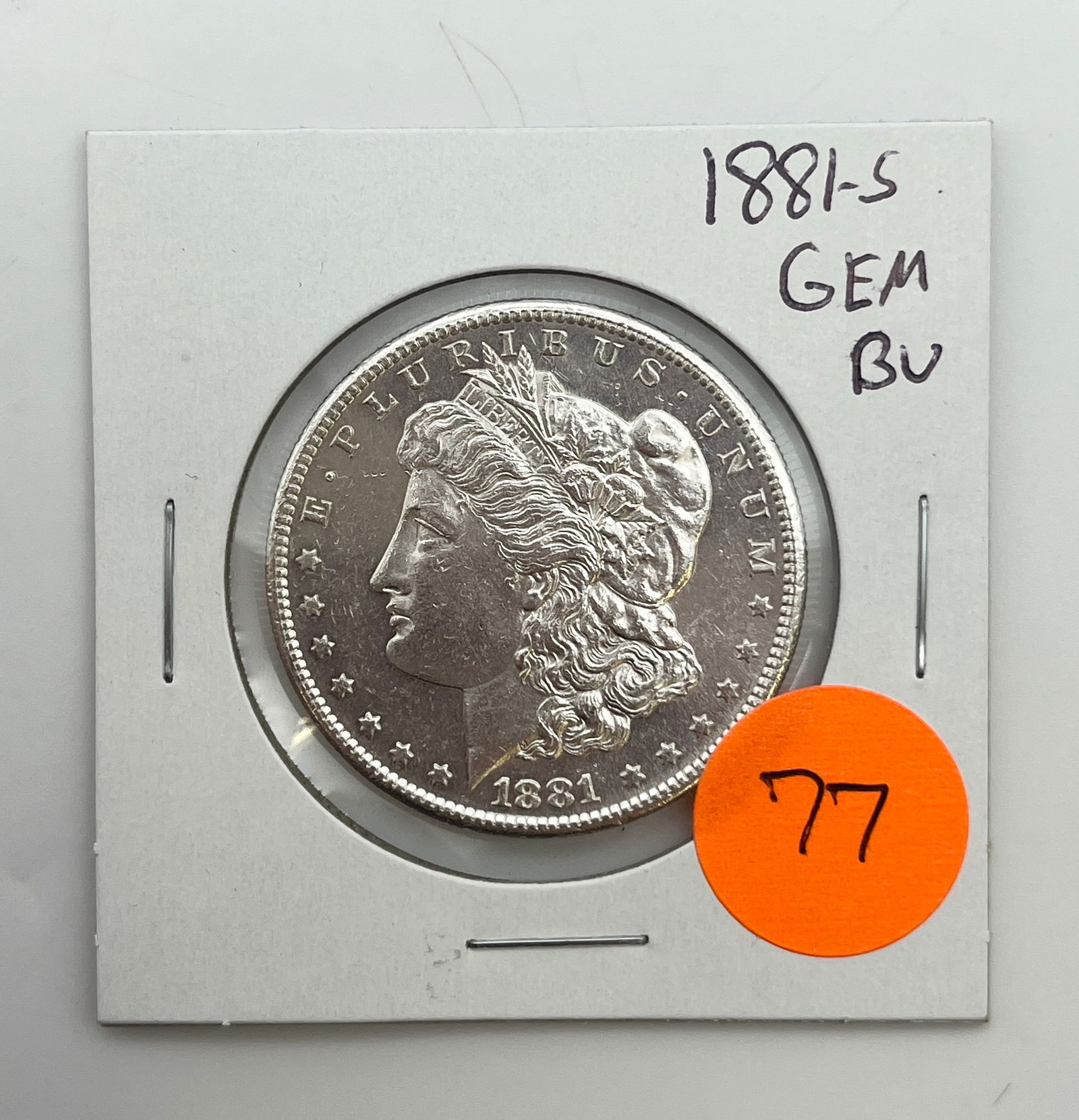 1881-S Morgan Dollar (1 of 2)