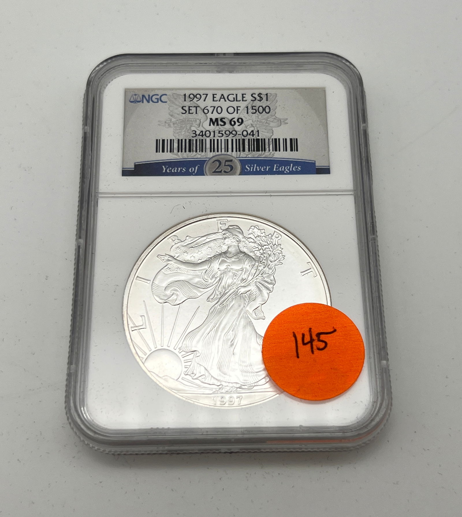 1997 American Silver Eagle (1 of 2)