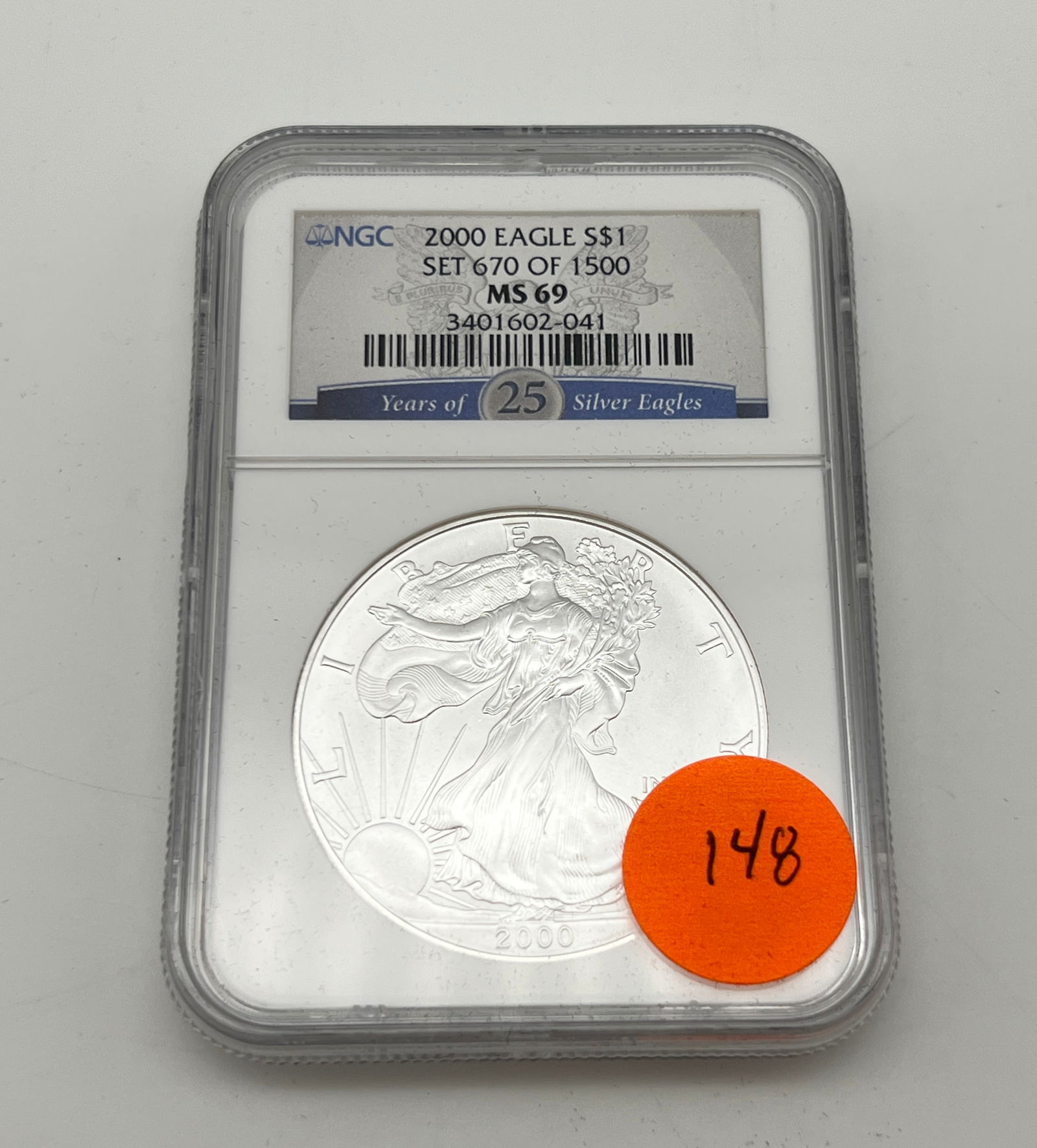 2000 American Silver Eagle (1 of 2)