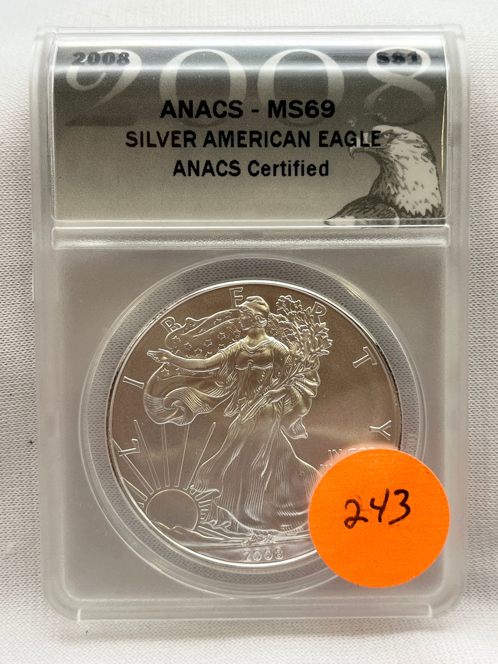 2008 American Silver Eagle (1 of 1)