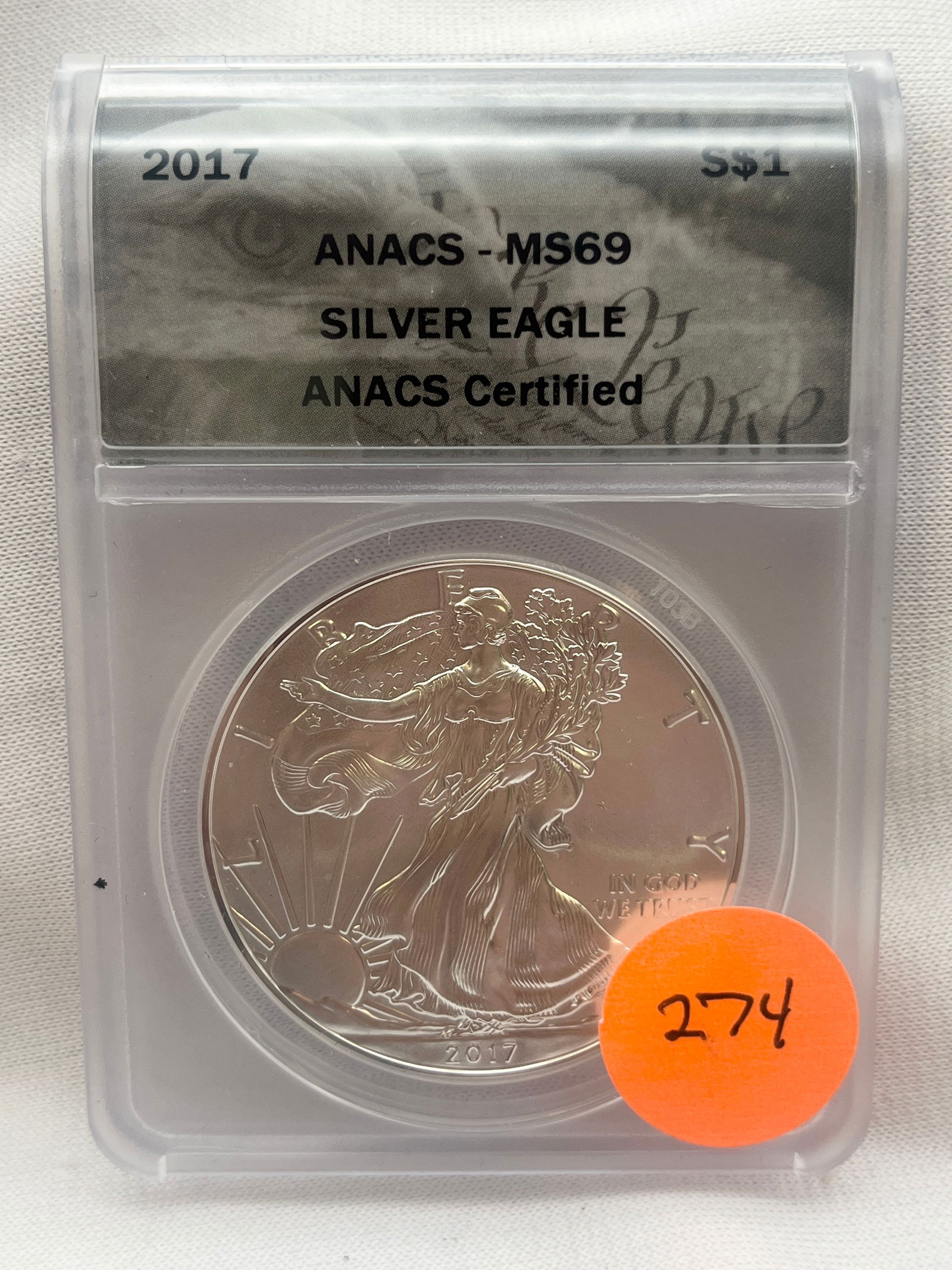 2017 American Silver Eagle (1 of 2)