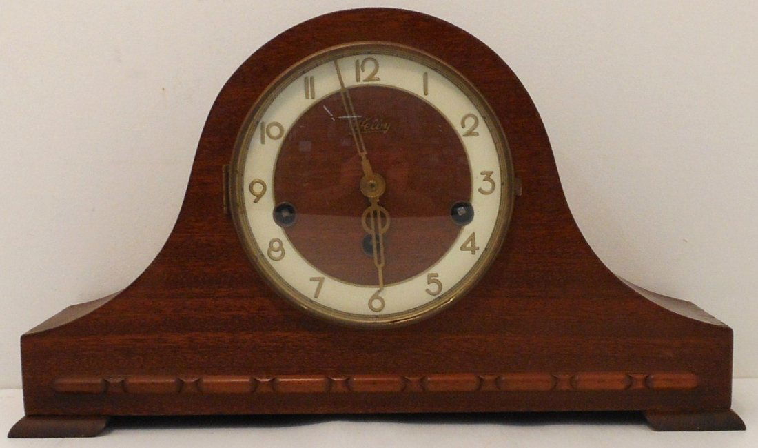 Vintage Welby Tambour Mantel Clock
