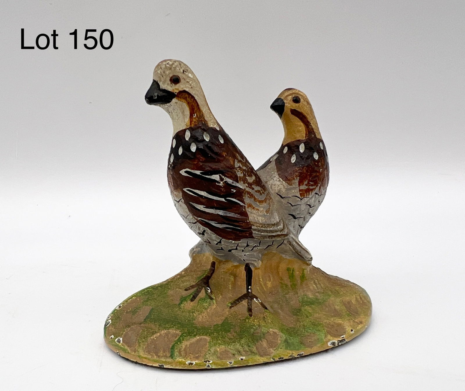 Rare Hubley Quail Paperweight (1 of 6)