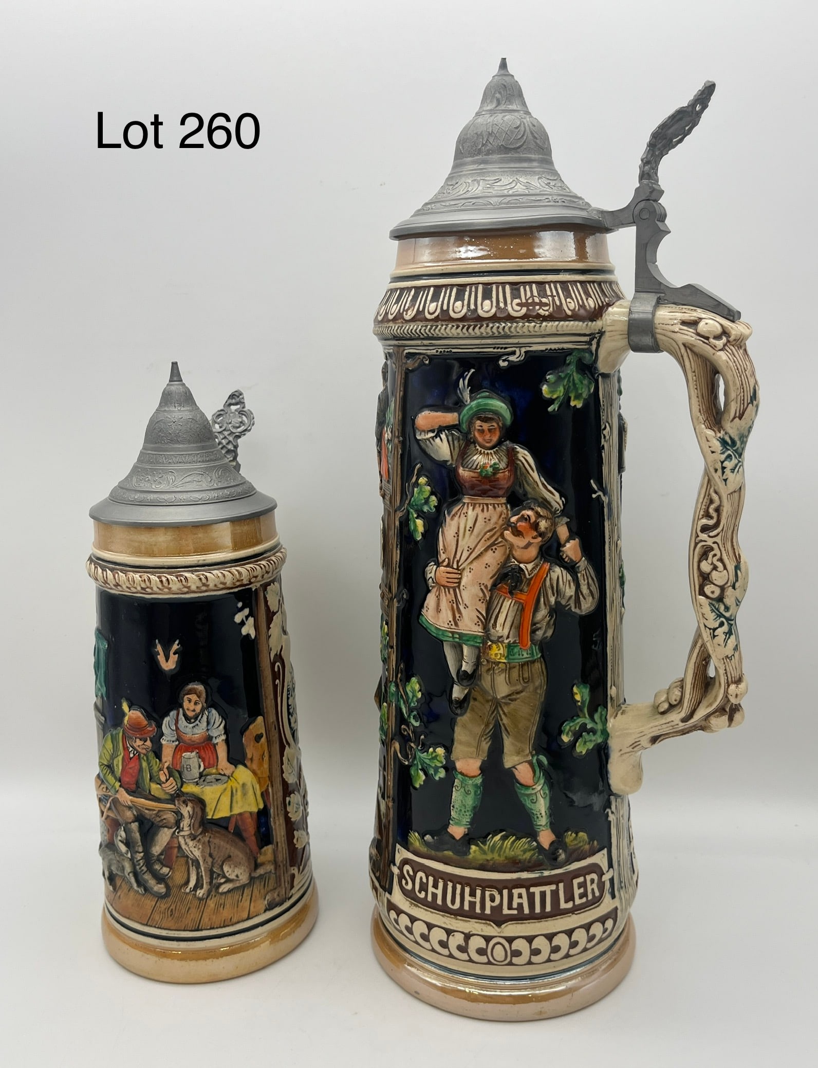 Duo of Vintage German Beer Steins (1 of 14)