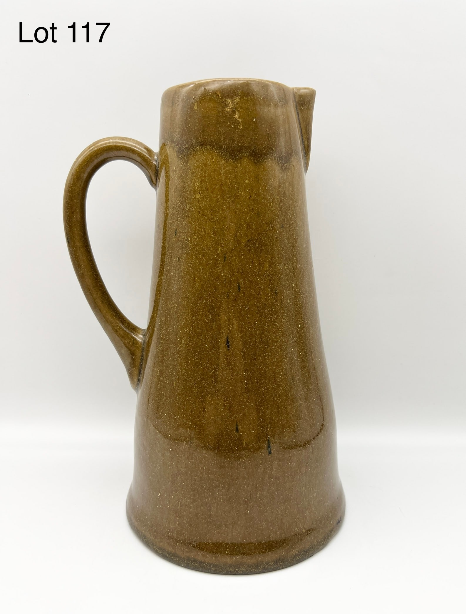 Early 20th Century Fulper Pottery Prang Pitcher (1 of 9)