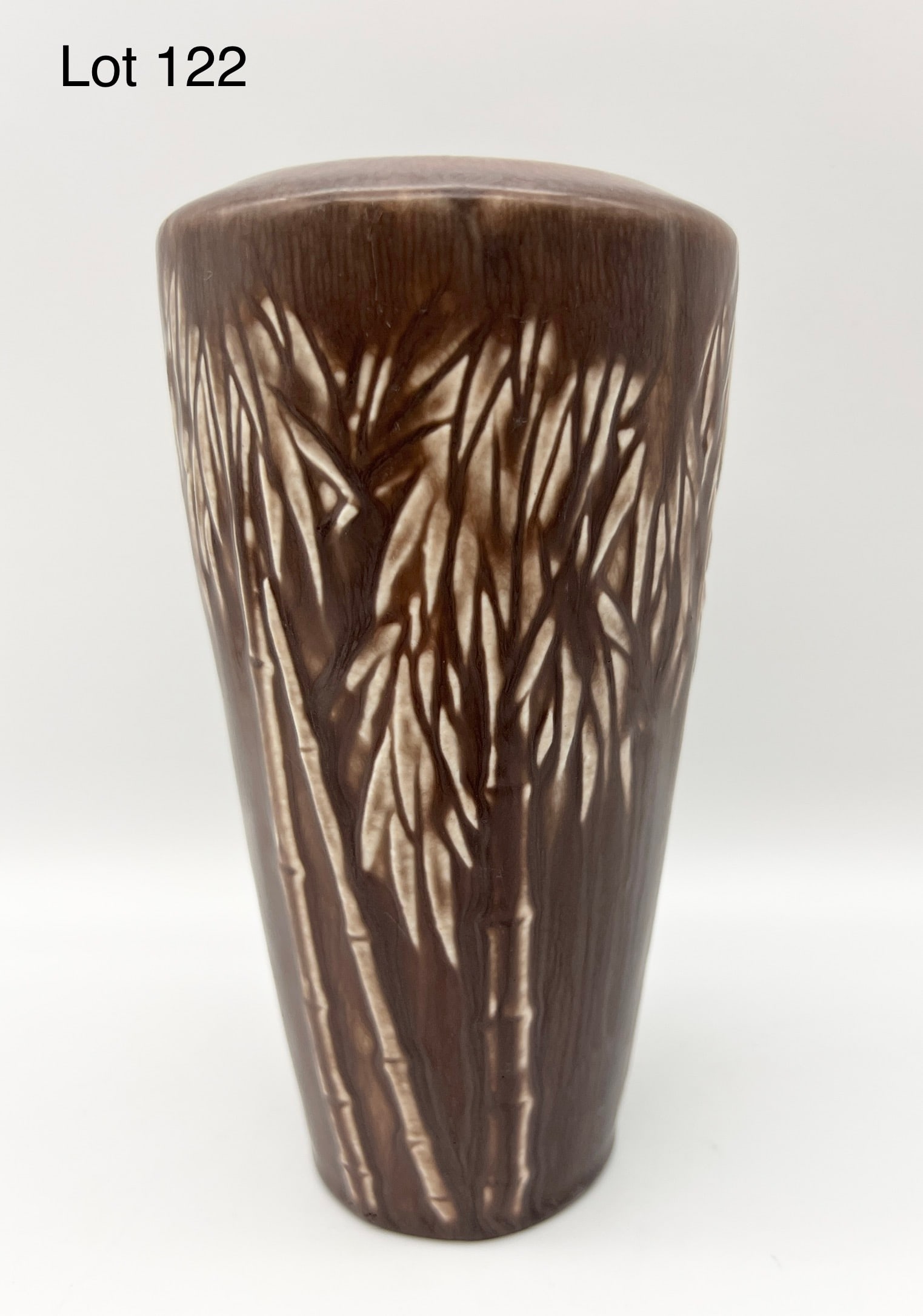1922 Rookwood Bamboo Brown Vase #1895 (1 of 5)