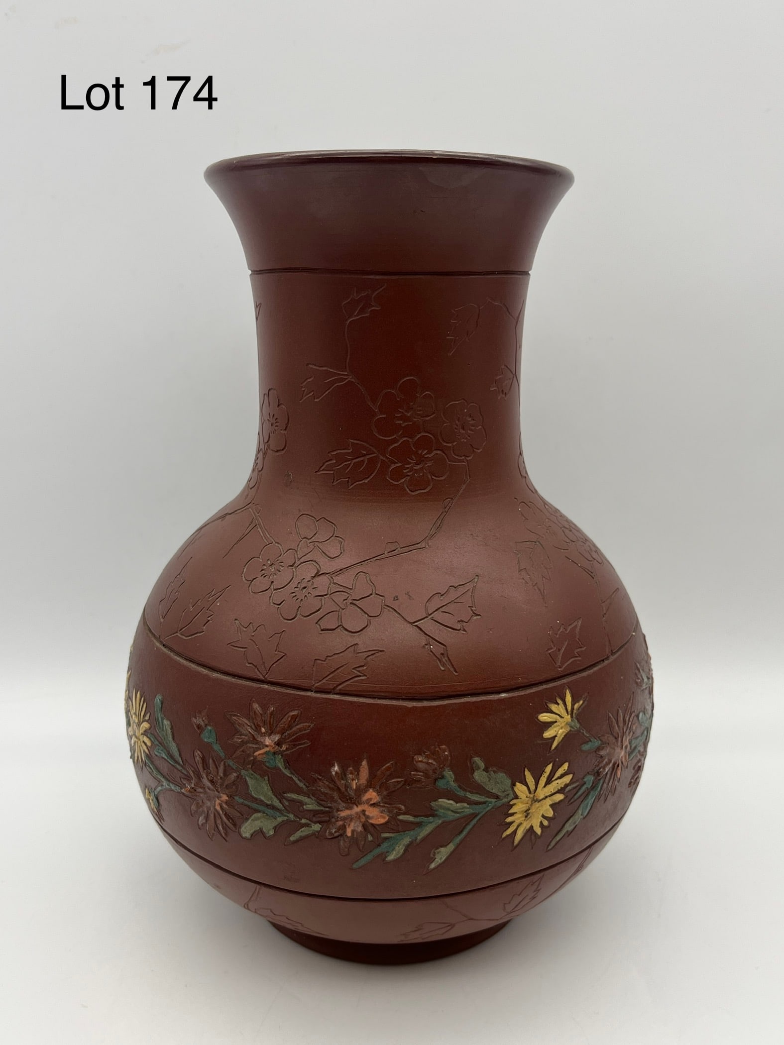 1882 Rookwood Pottery Vase by Mary Louise McLaughlin (1847-1939) (1 of 10)