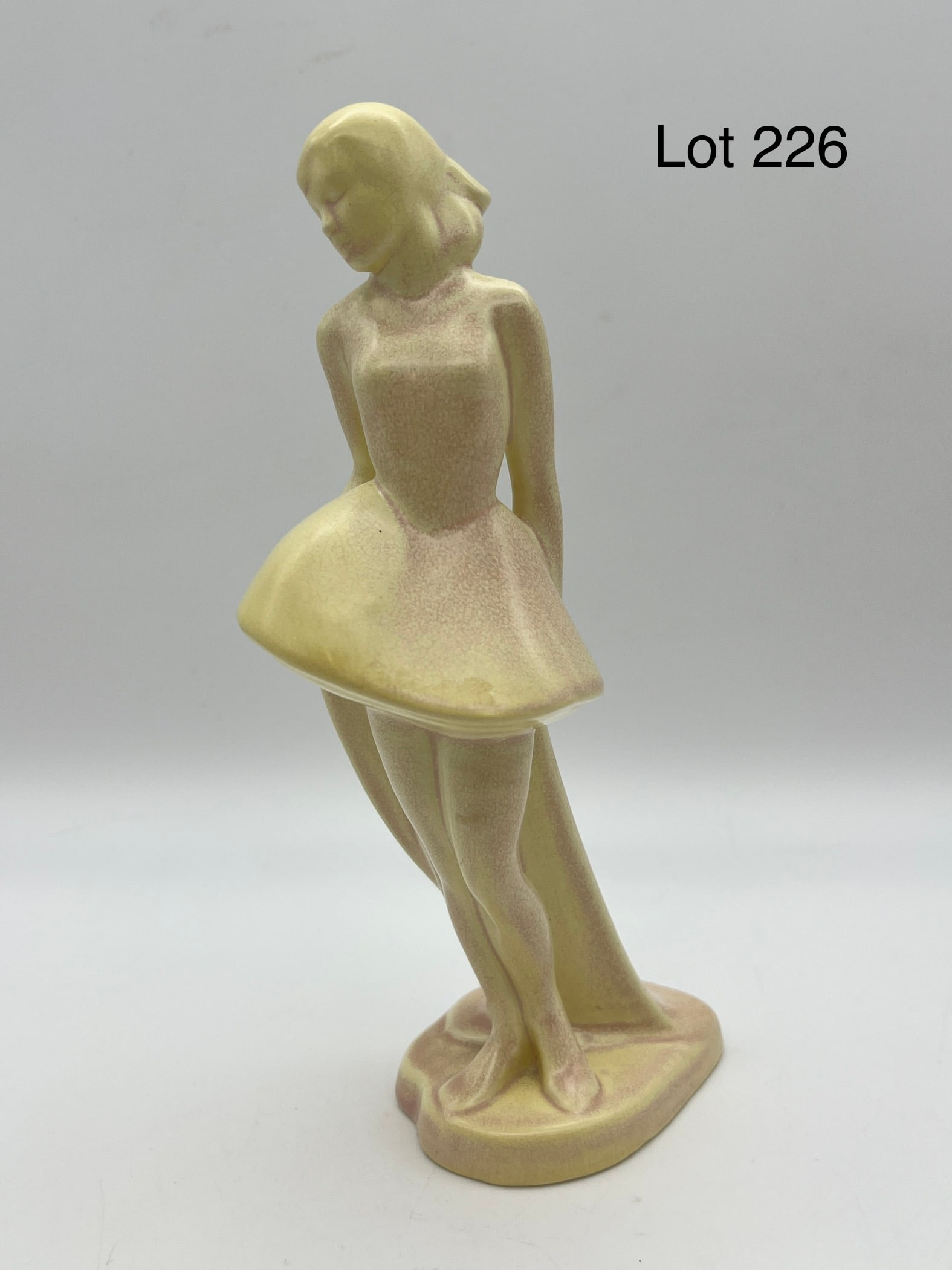 Art Deco Cowan Pottery Figurine of Ballerina (1 of 7)