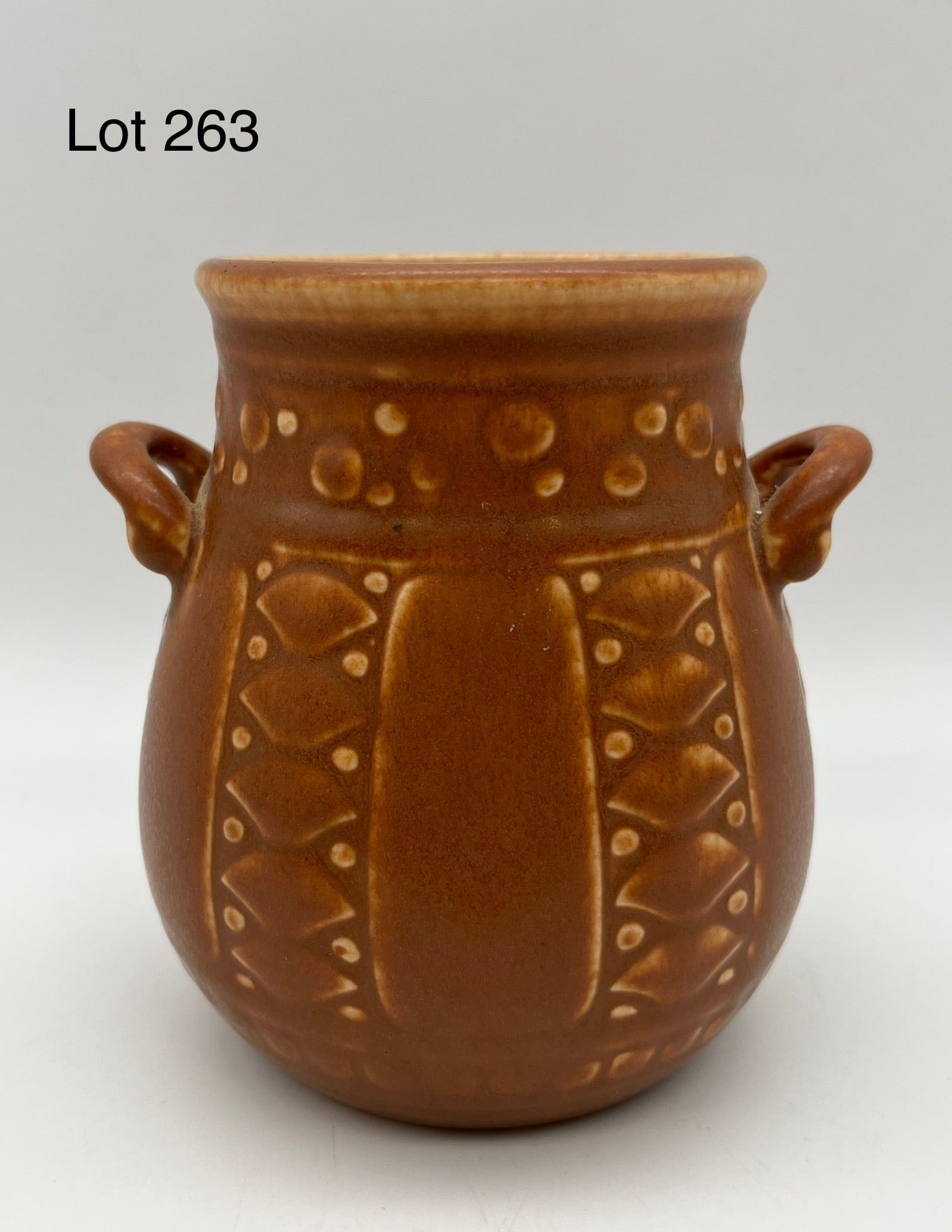 1930 Rookwood Two Handled Cabinet Vase #6090 (1 of 8)