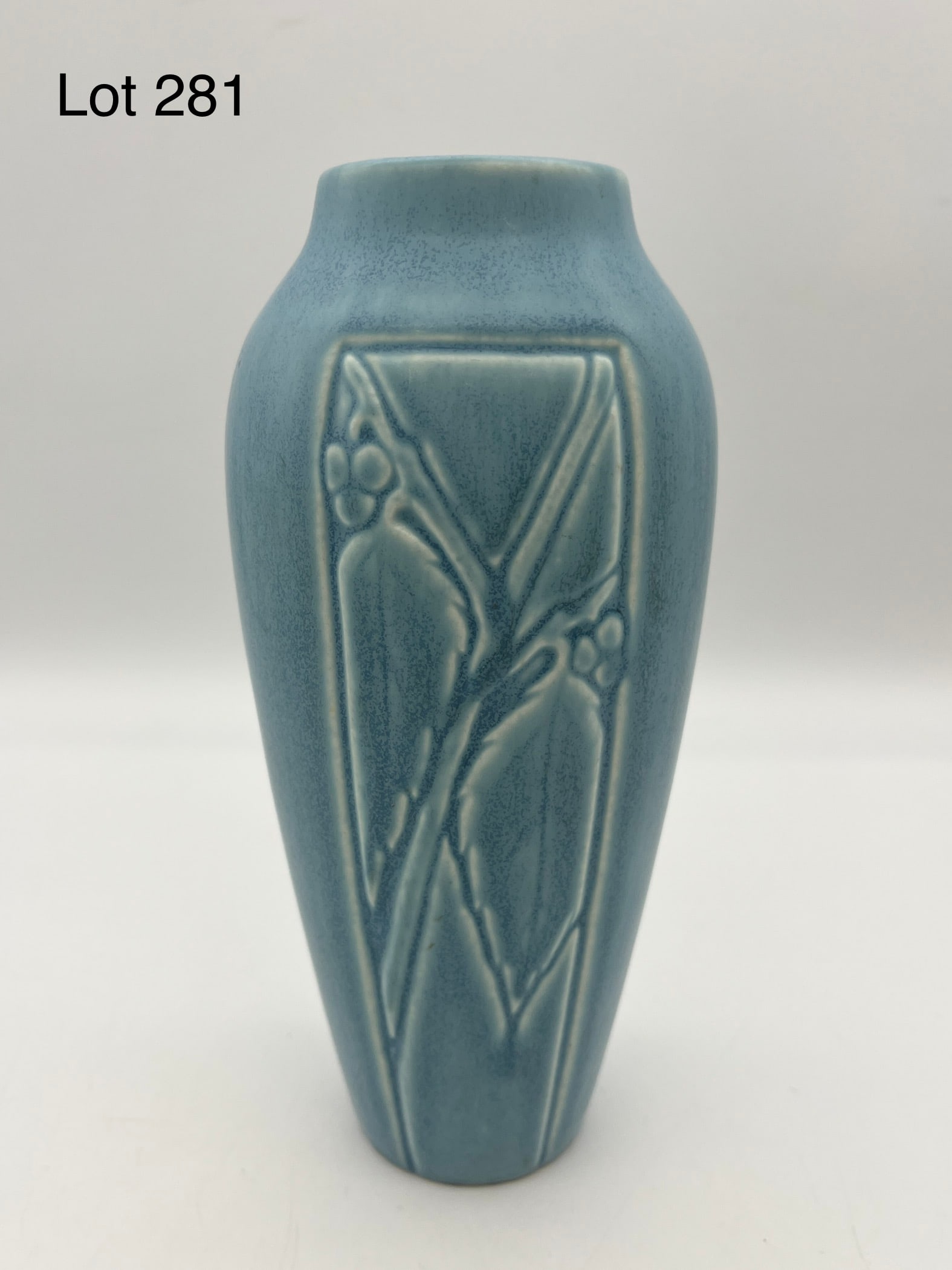 1929 Rookwood Leaf & Berry Urn Vase #2144 (1 of 7)