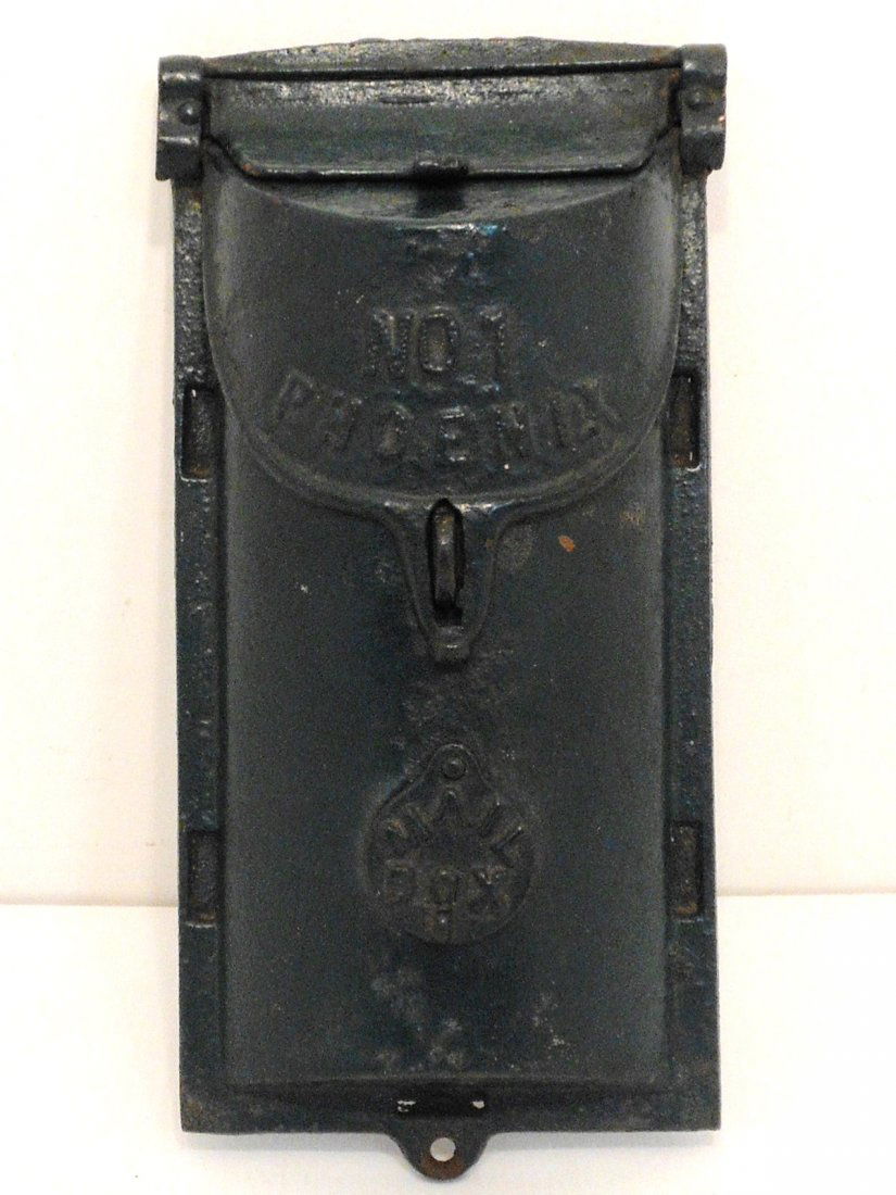 Rare Vintage Griswold No 1 Phoenix Mailbox