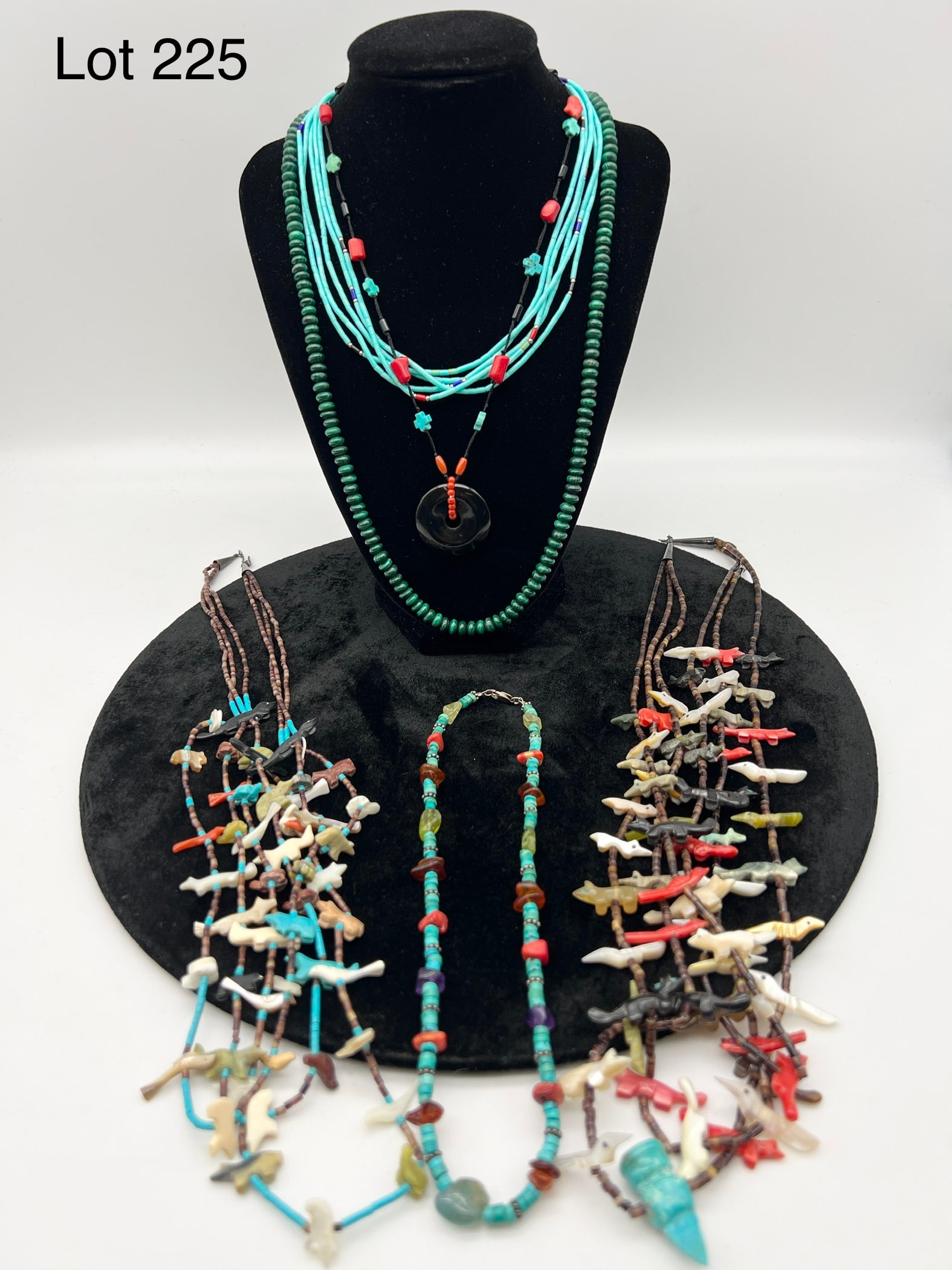 Collection of Sterling Silver And Natural Stone Beaded Jewelry (1 of 8)